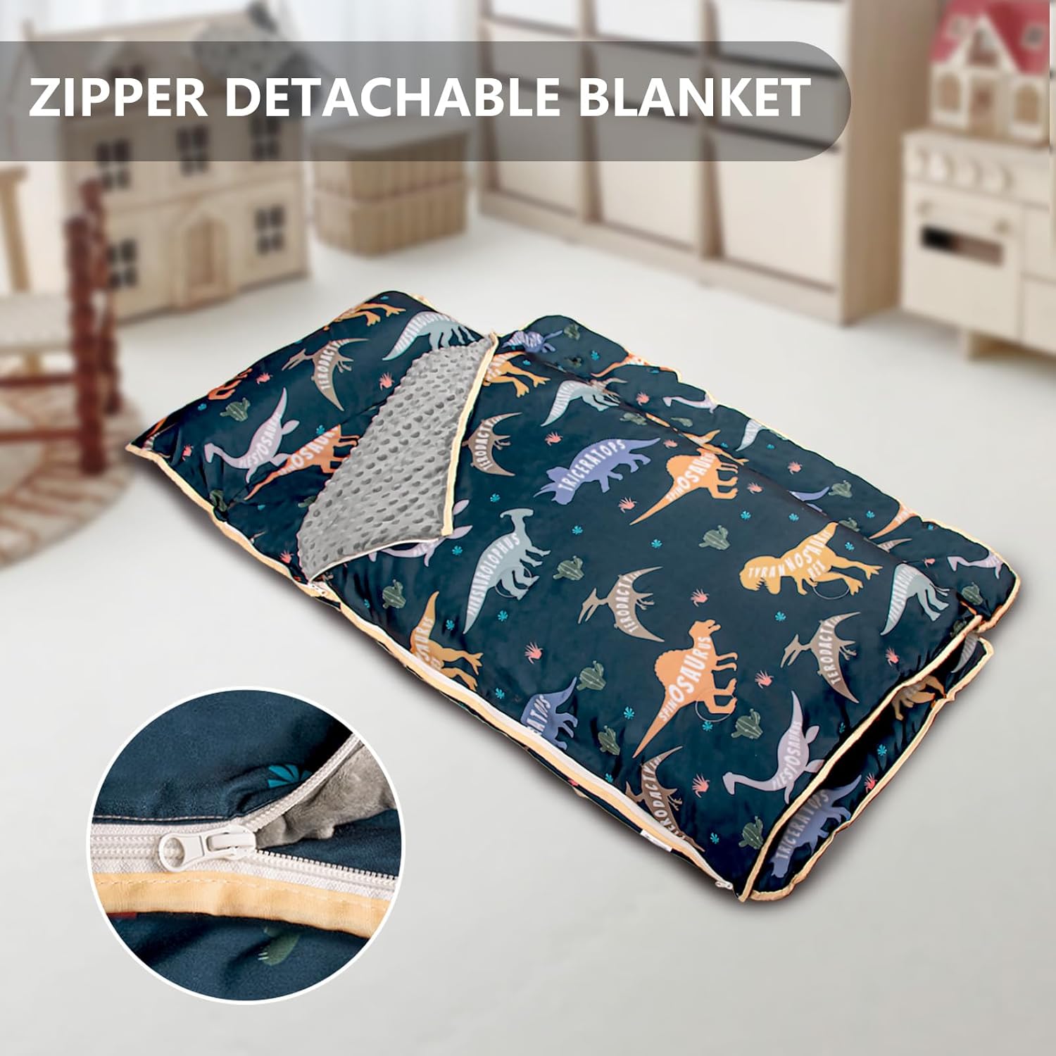 Primlect Toddler Nap Mat 55x35 Thickened Slumber Bag