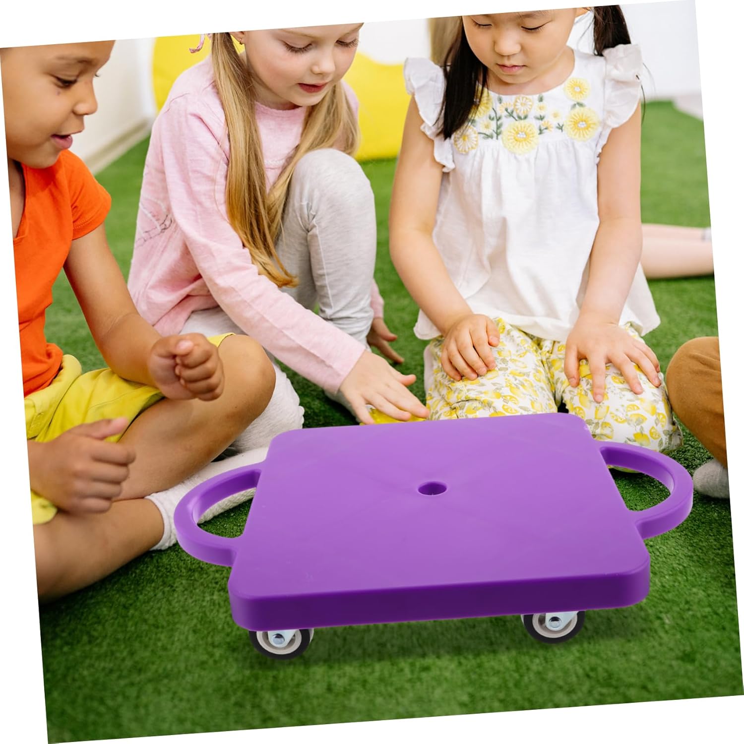 VOSAREA Sensory Learning Skateboard Toy for Kids 1