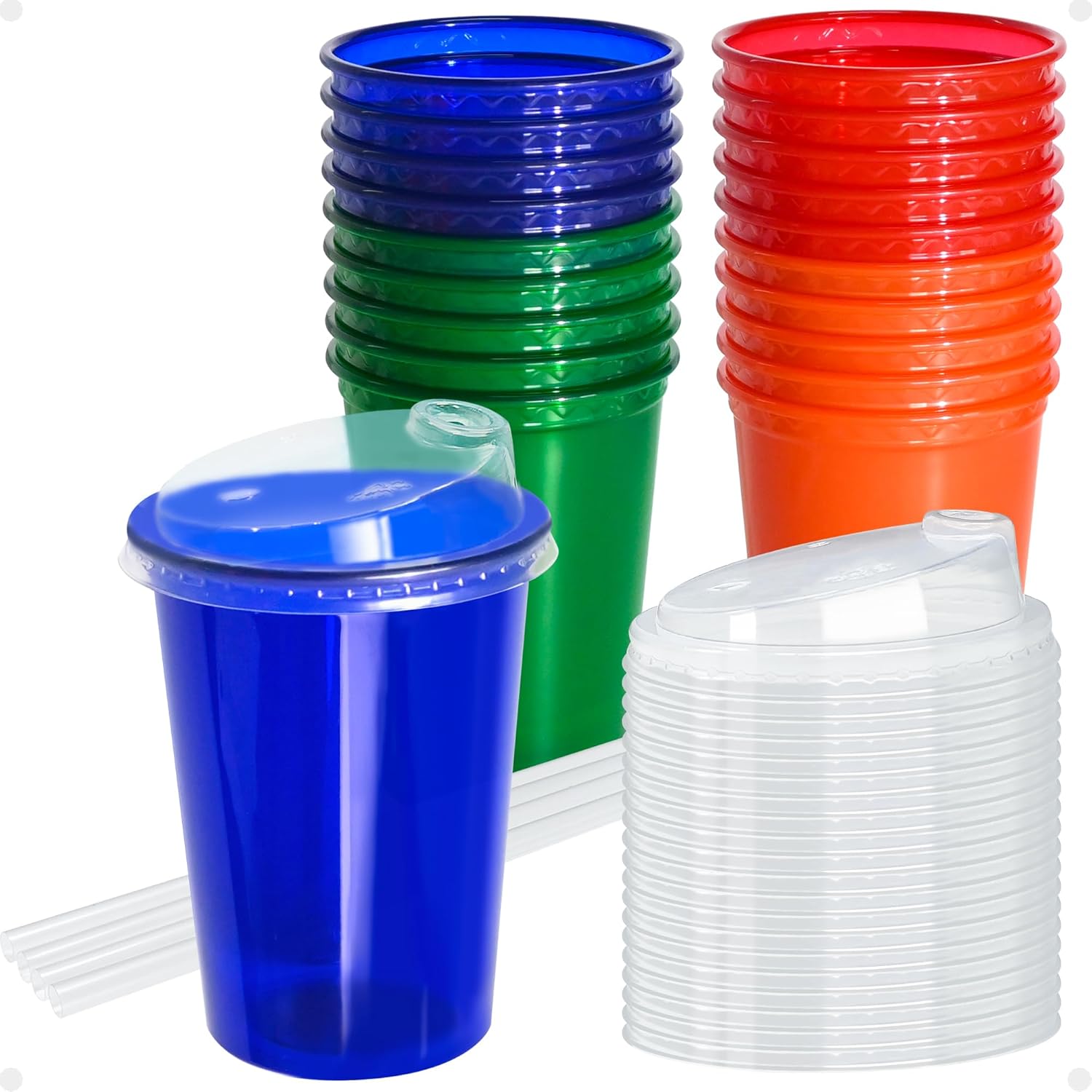 L LIKED 12 Oz Kids Sippy Cups Assorted 20 Count