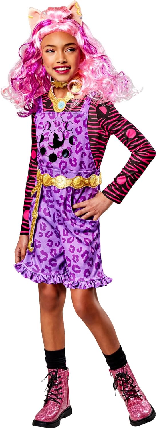 Rubies Clawdeen Deluxe Girls Costume Set 1