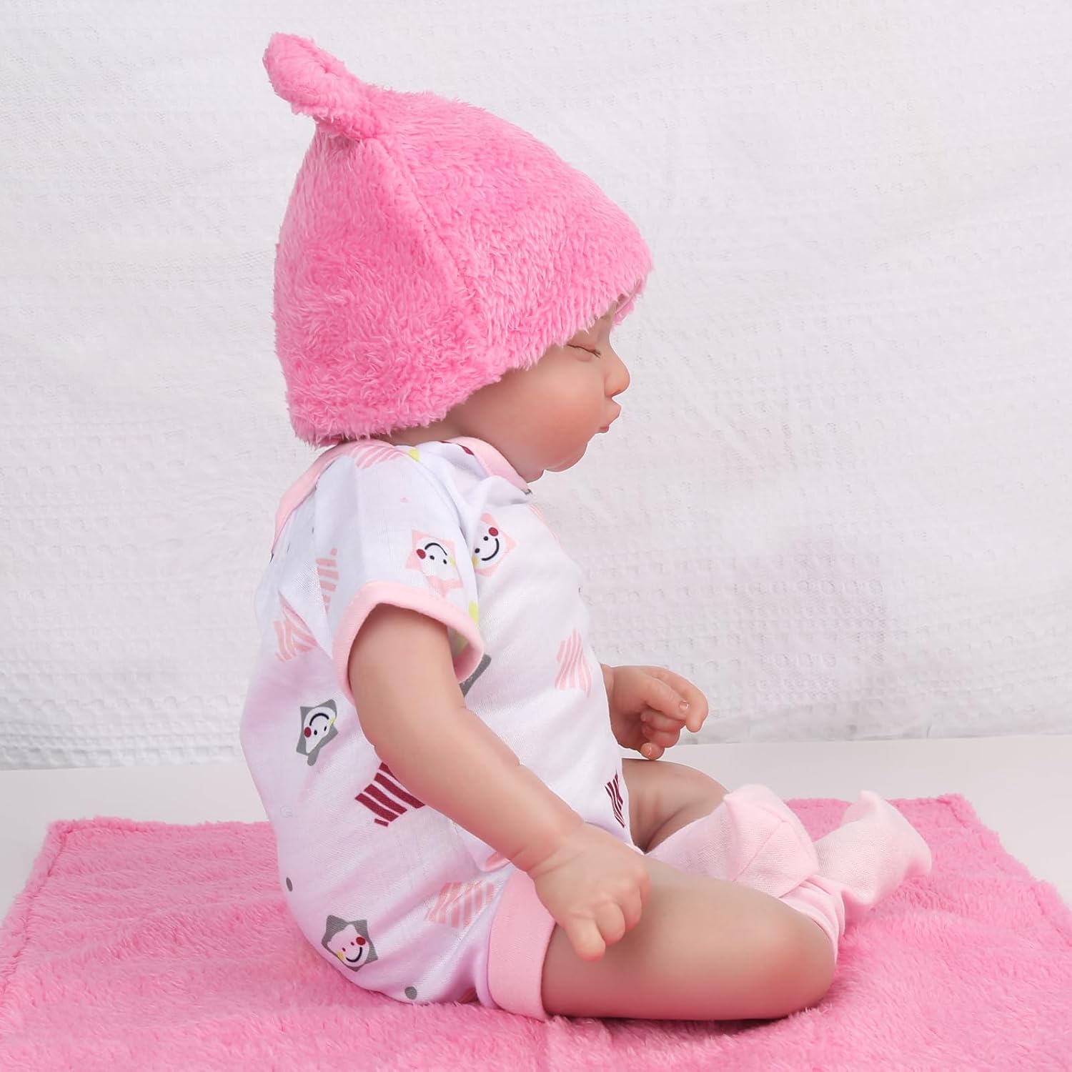 CARANOVO 4 Sets Baby Doll Clothes and Hat for 10 Inch Doll