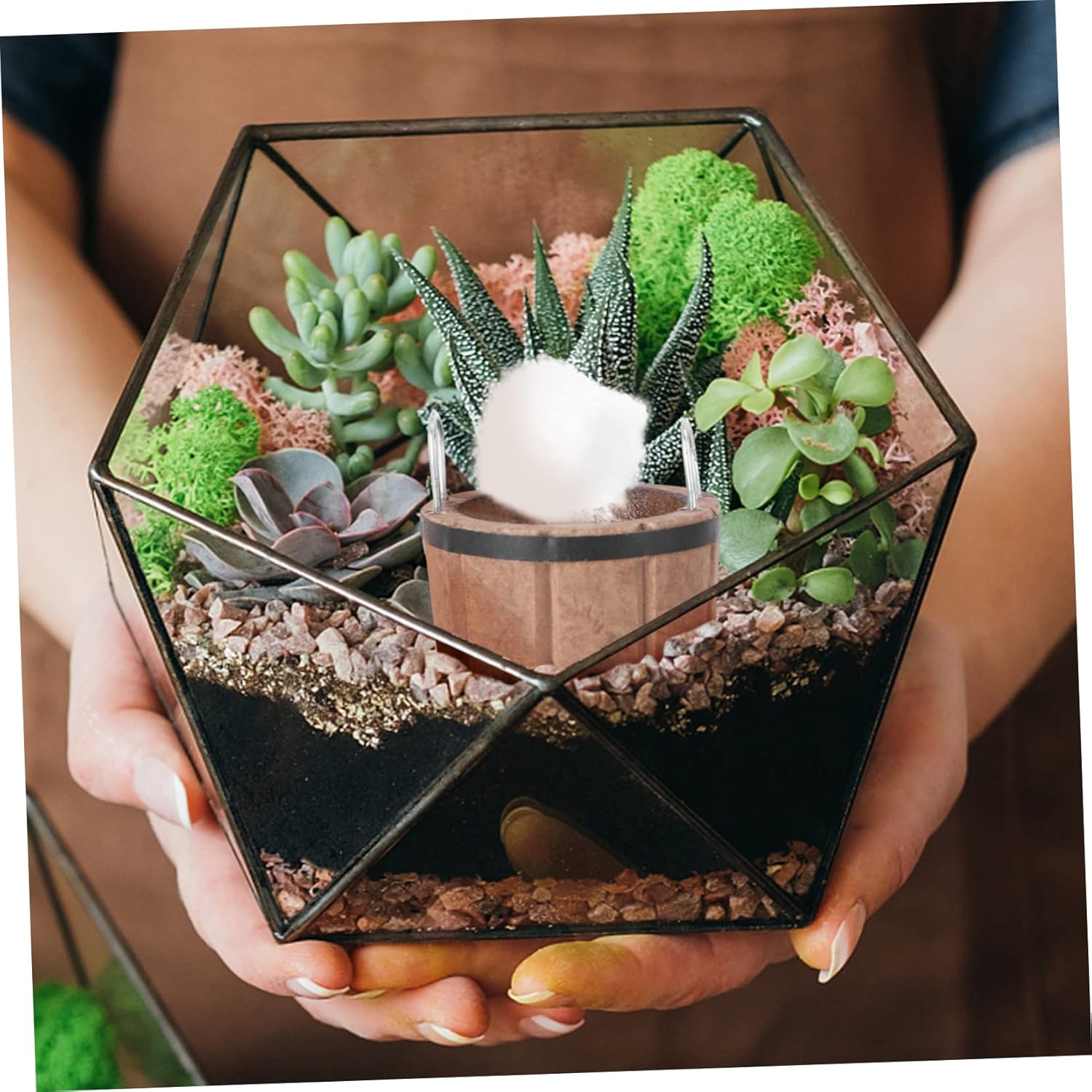 VOSAREA 112 Scale Mini Bathtub for Miniature House