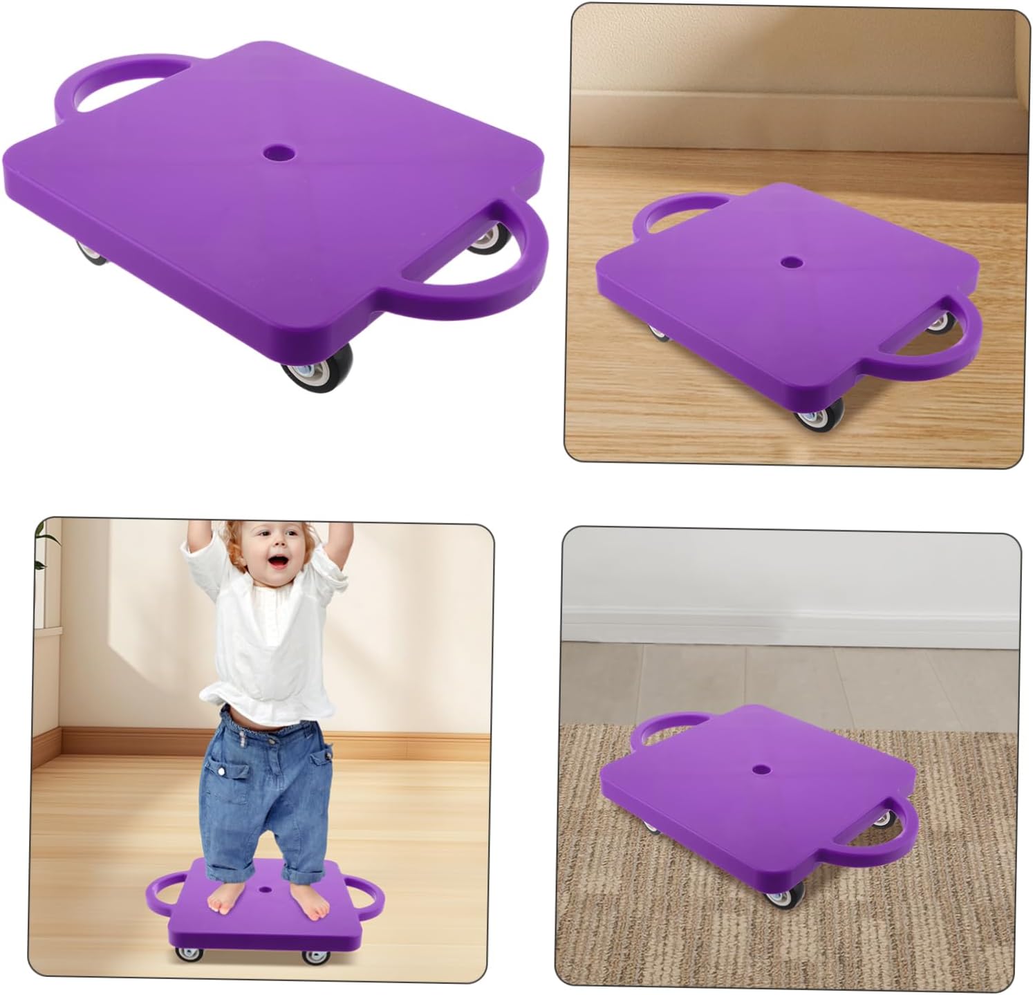 VOSAREA Sensory Learning Skateboard Toy for Kids 1