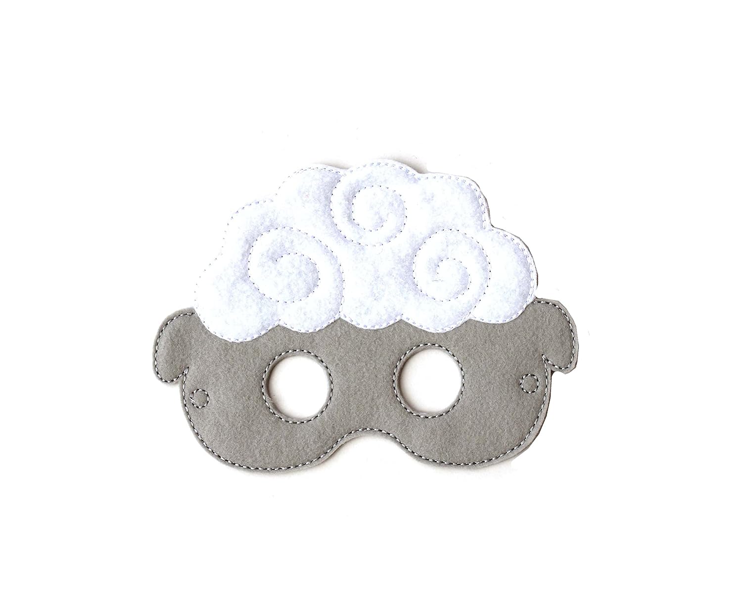 Baby WhatKnots Kids Sheep Felt Face Mask 1