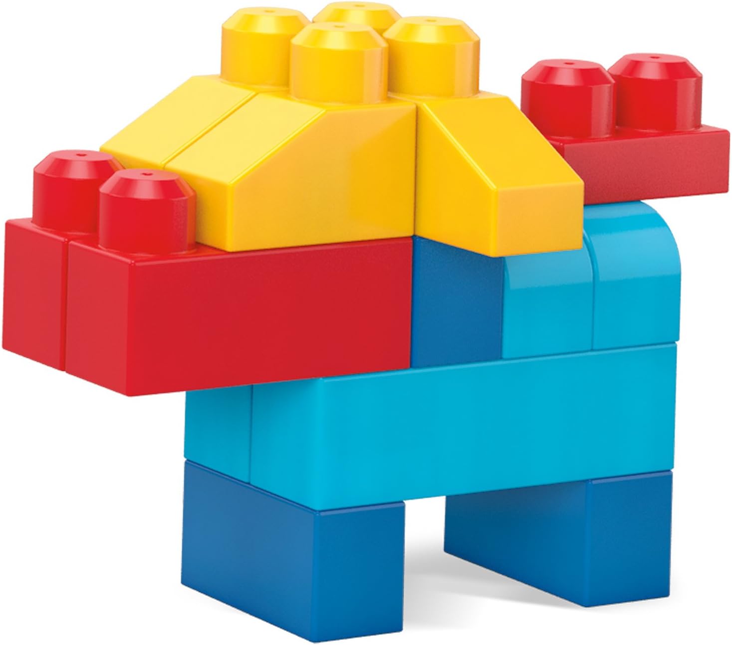 MEGA BLOKS First Builders Building Blocks Set 150 Pieces Blue Ages 1