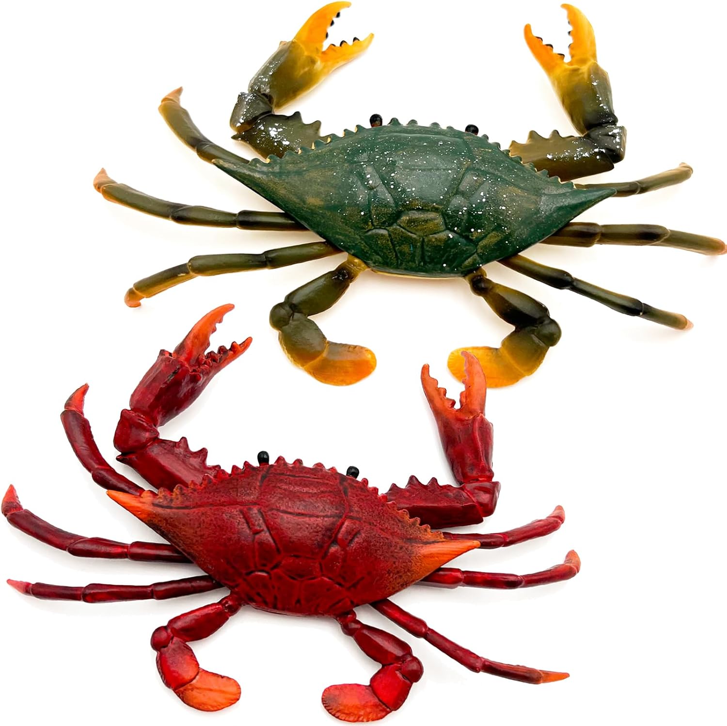 GeminiGenius Crabs Animal Figures for Kids