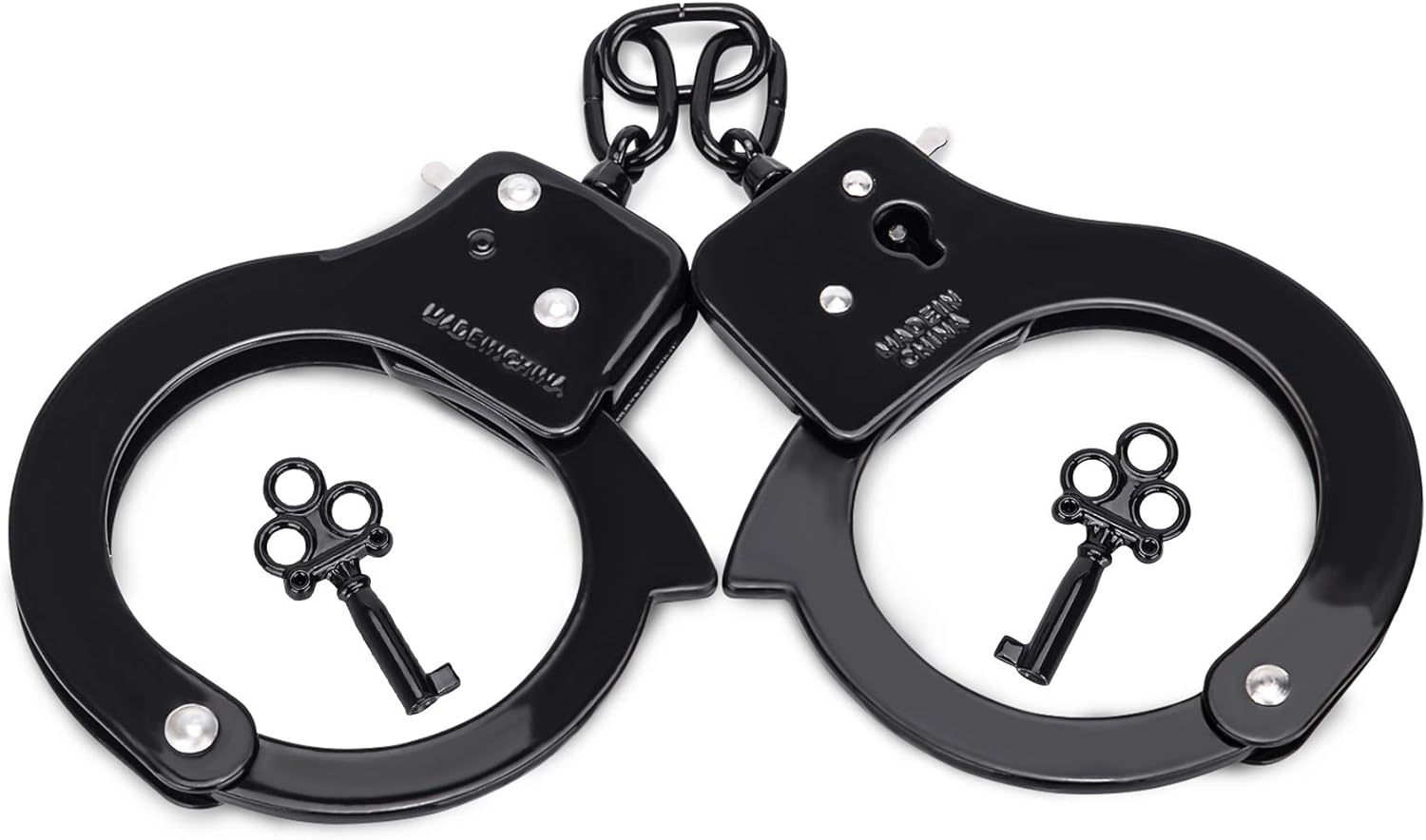 HUALIXUAN Metal Play Handcuffs for Kids