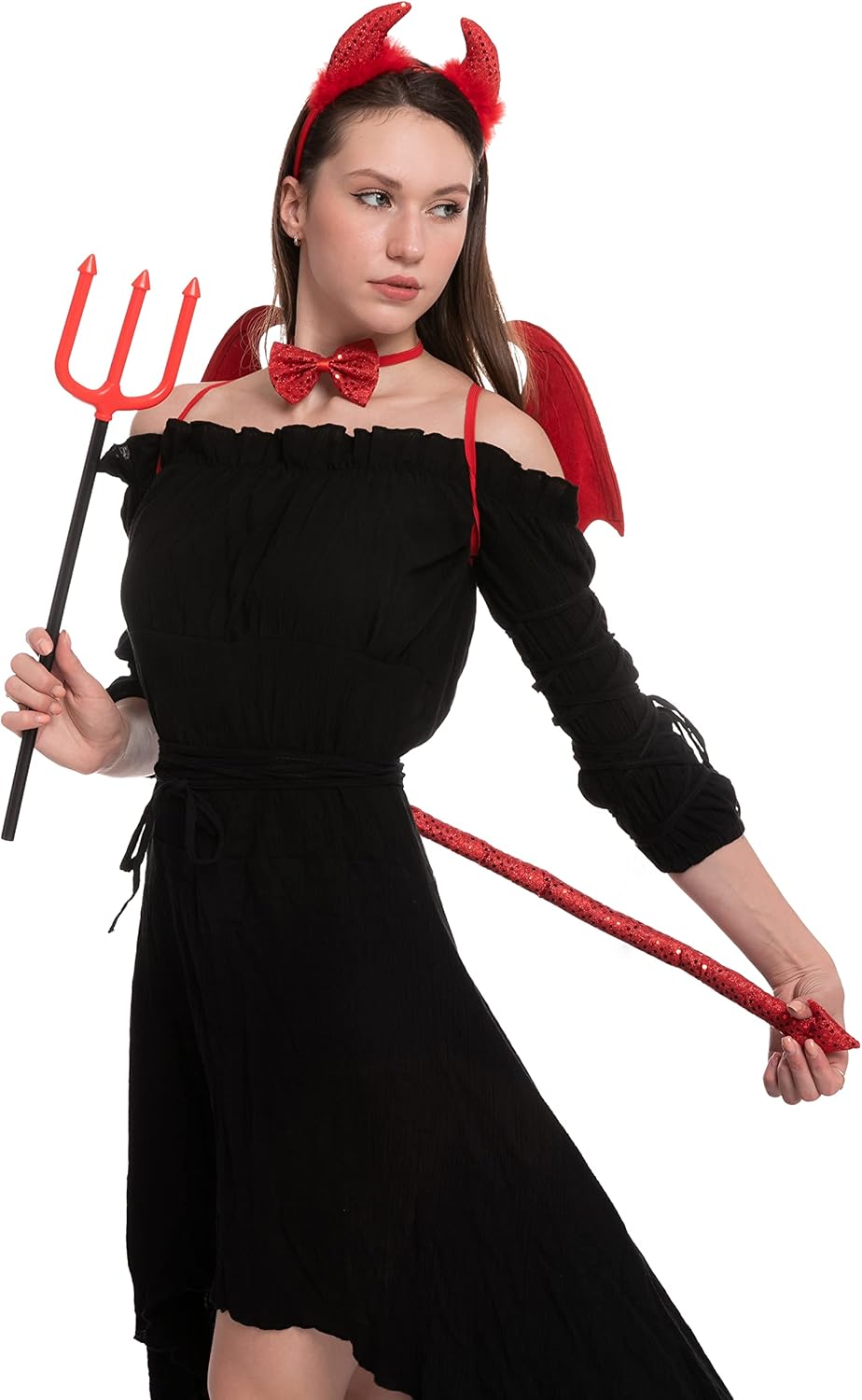 Spooktacular Creations 5-Piece Devil Costume Set
