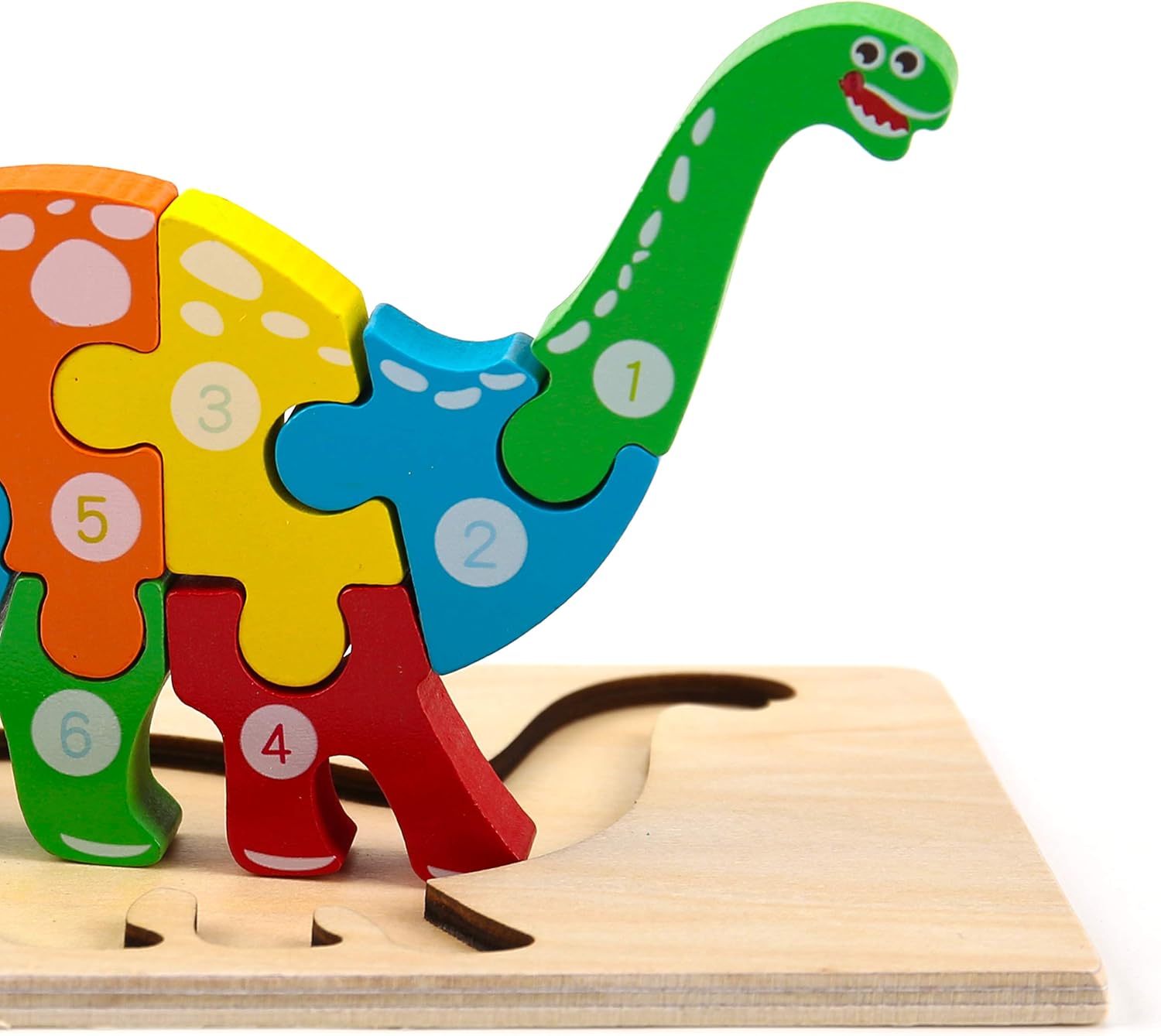 Montessori Mama Wooden Toddler Puzzles 2-4 Years Old