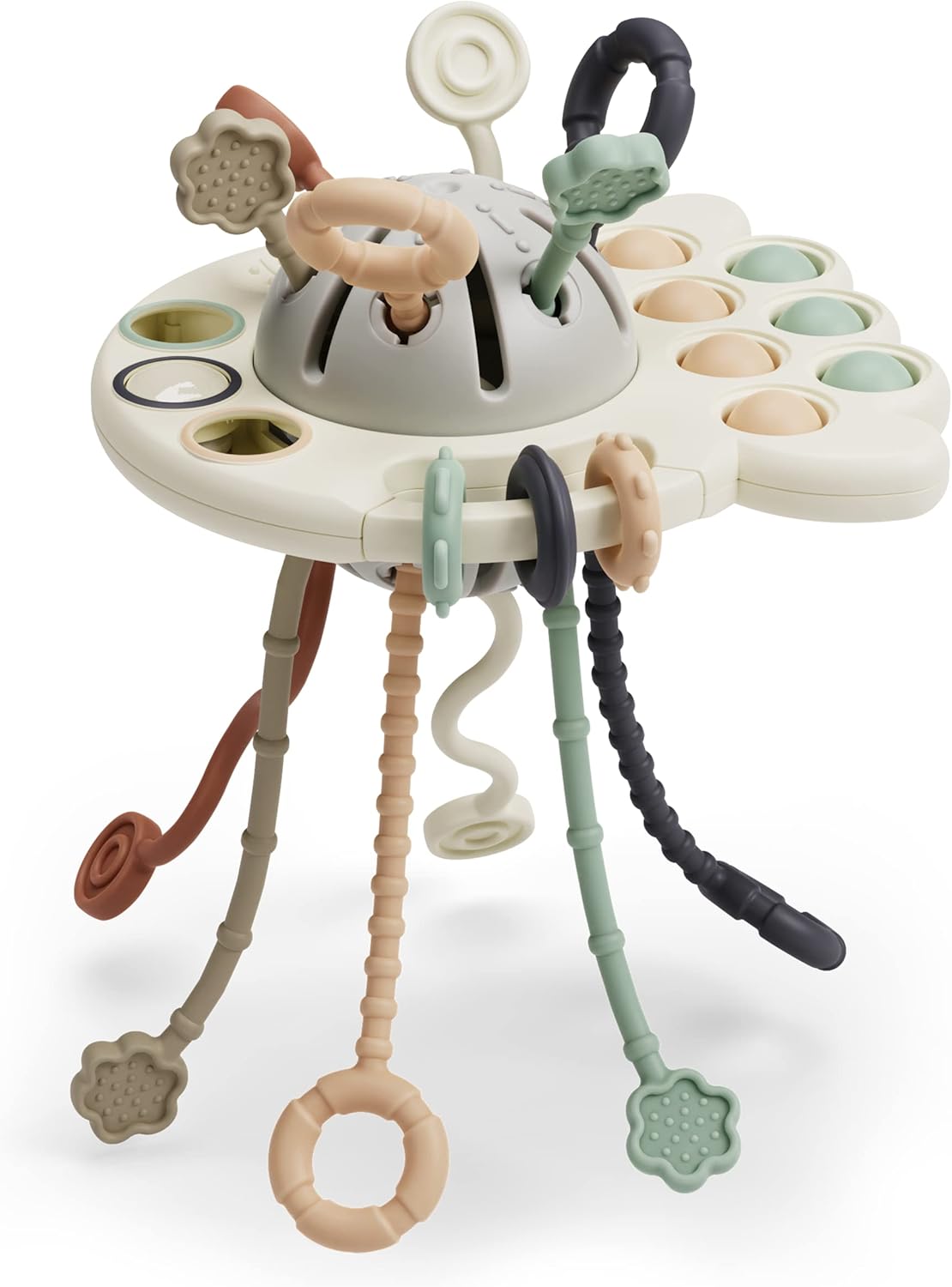 GOPO TOYS Pull String Silicone Activity Toy for 18 Months