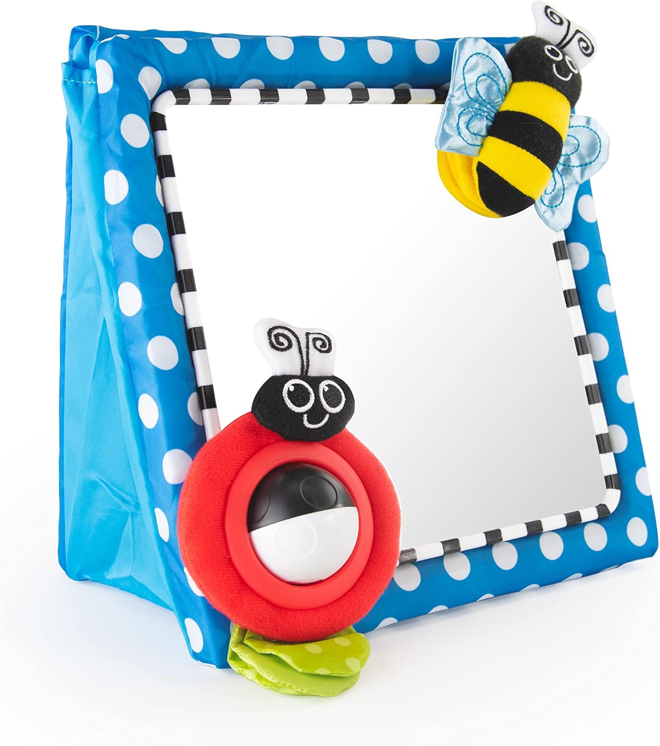 Sassy Tummy Time Floor Mirror for Newborns 0 Months