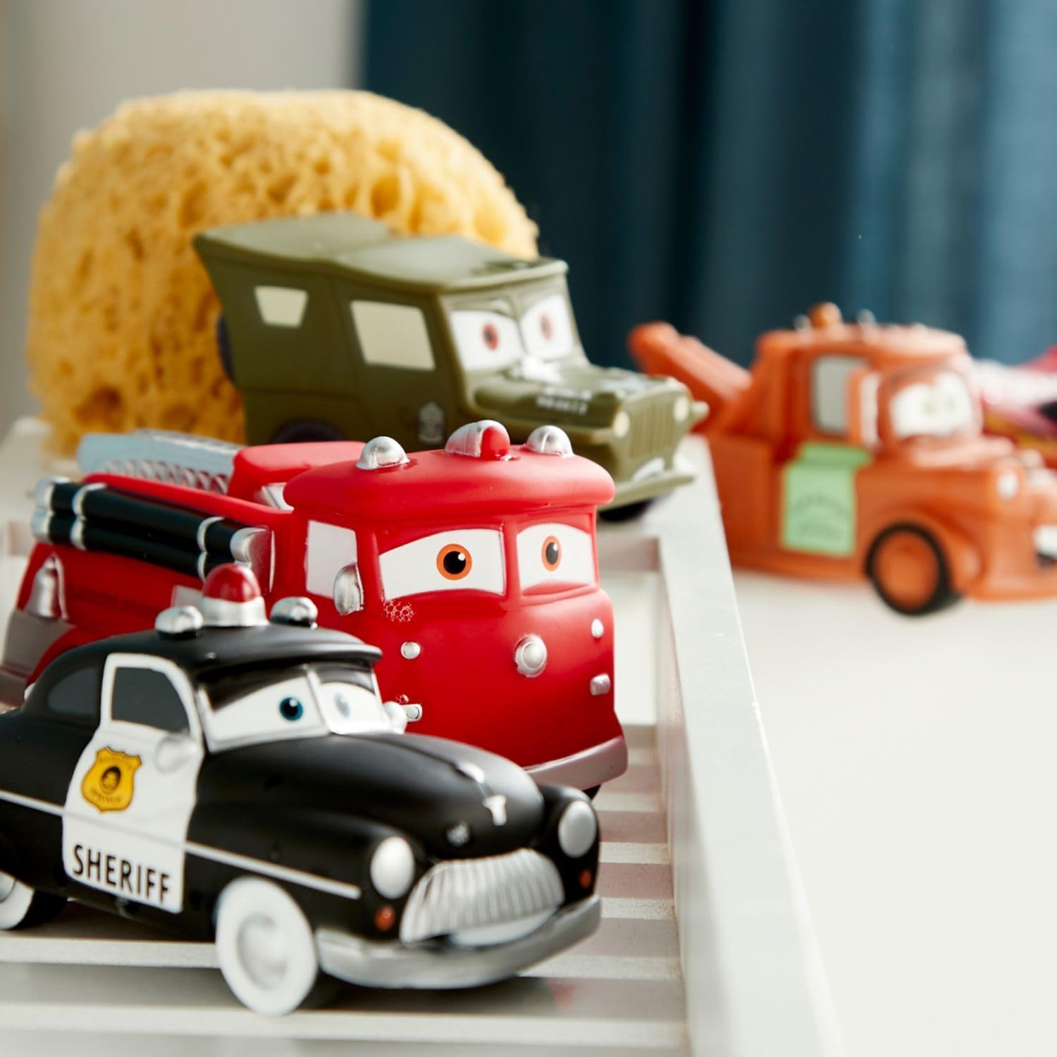 Disney Store Pixar Cars Bath Set - Kids Bath Time Fun