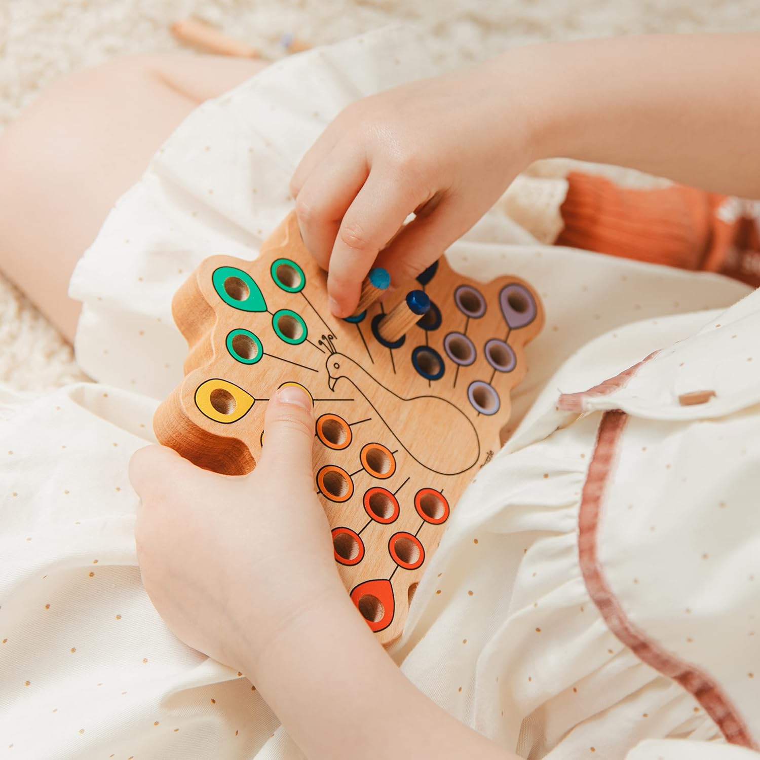 Hedgehog Montessori Sorter Toy for Kids