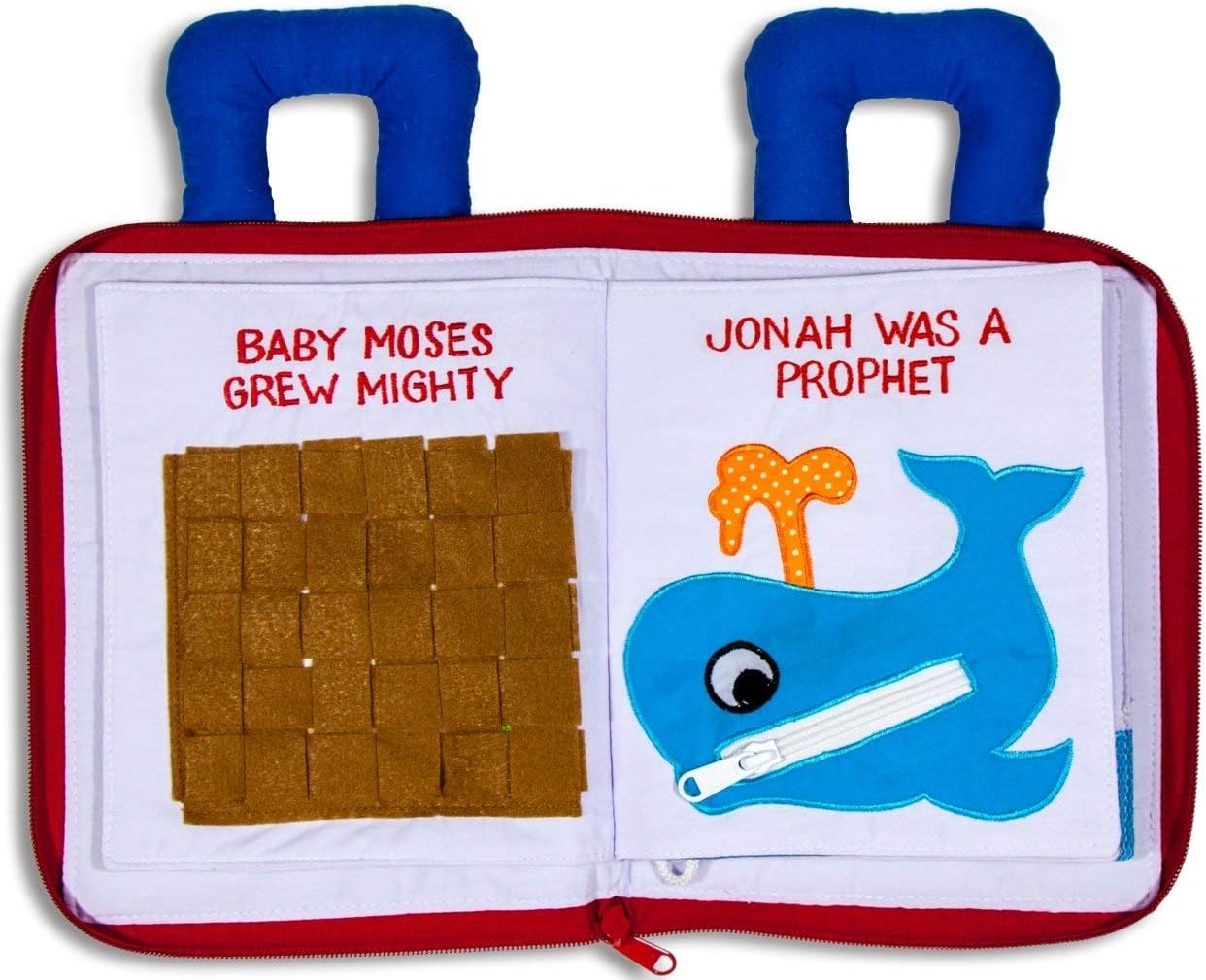 My Bible Quiet Book - Interactive Fabric Learning Toy for Kids