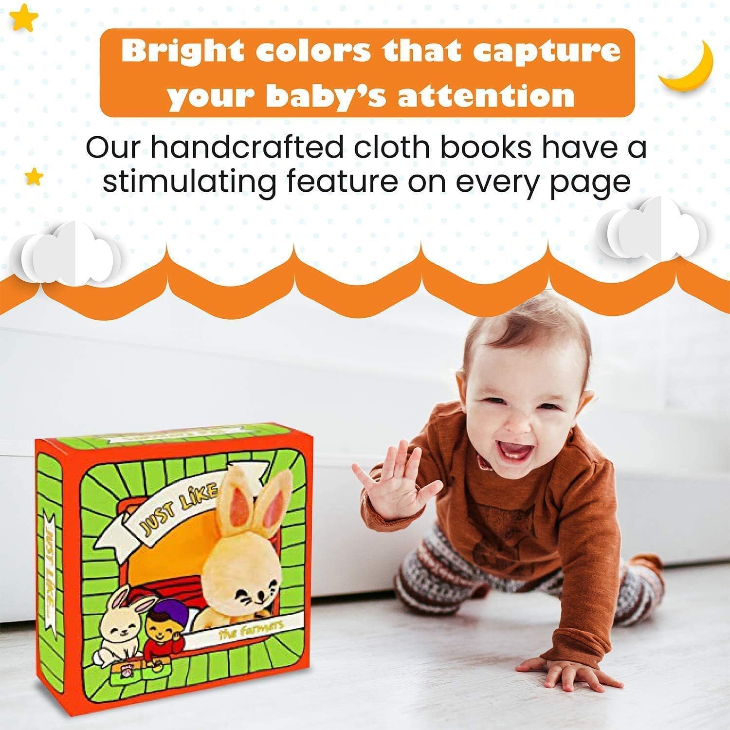 ToBe ReadyForLife Baby Books for 0-12 Months