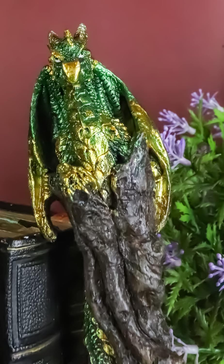 Ebros Magic Wand Aragon Green Dragon