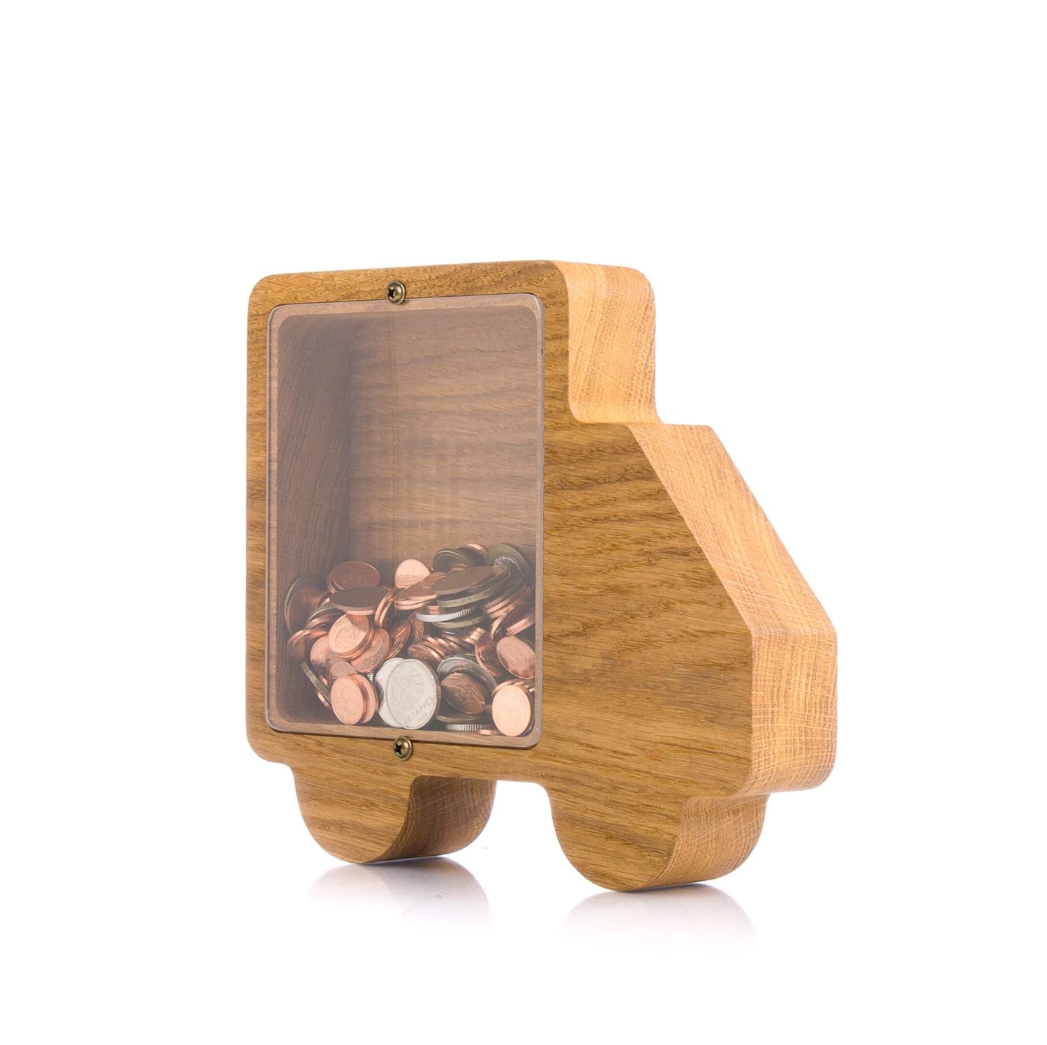 Wooden Piggy Bank Truck for Kids and Adults