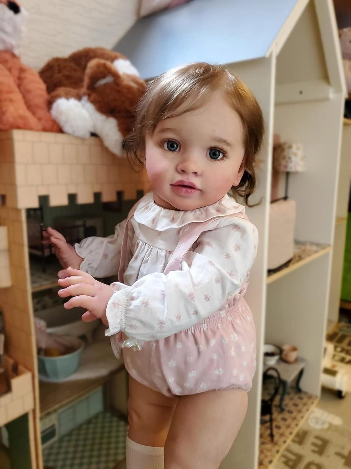 KAWAYII 26 Inch Reborn Baby Doll for Kids Age 3