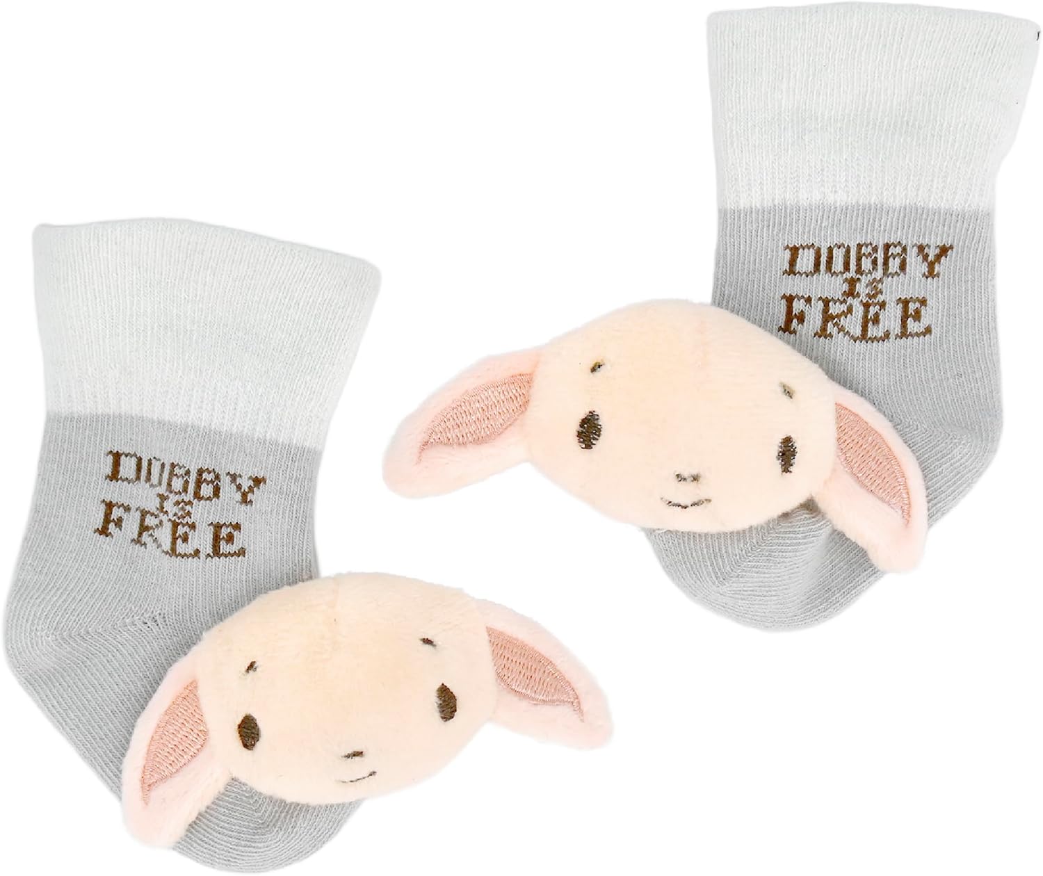 Kids Preferred Harry Potter Dobby Socks with Rattle