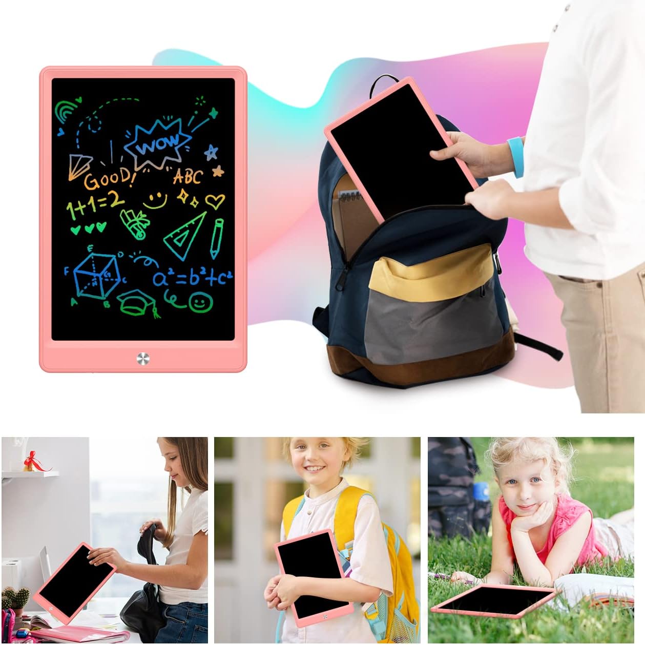 BUKEBU 105 Inch LCD Doodle Board for Kids