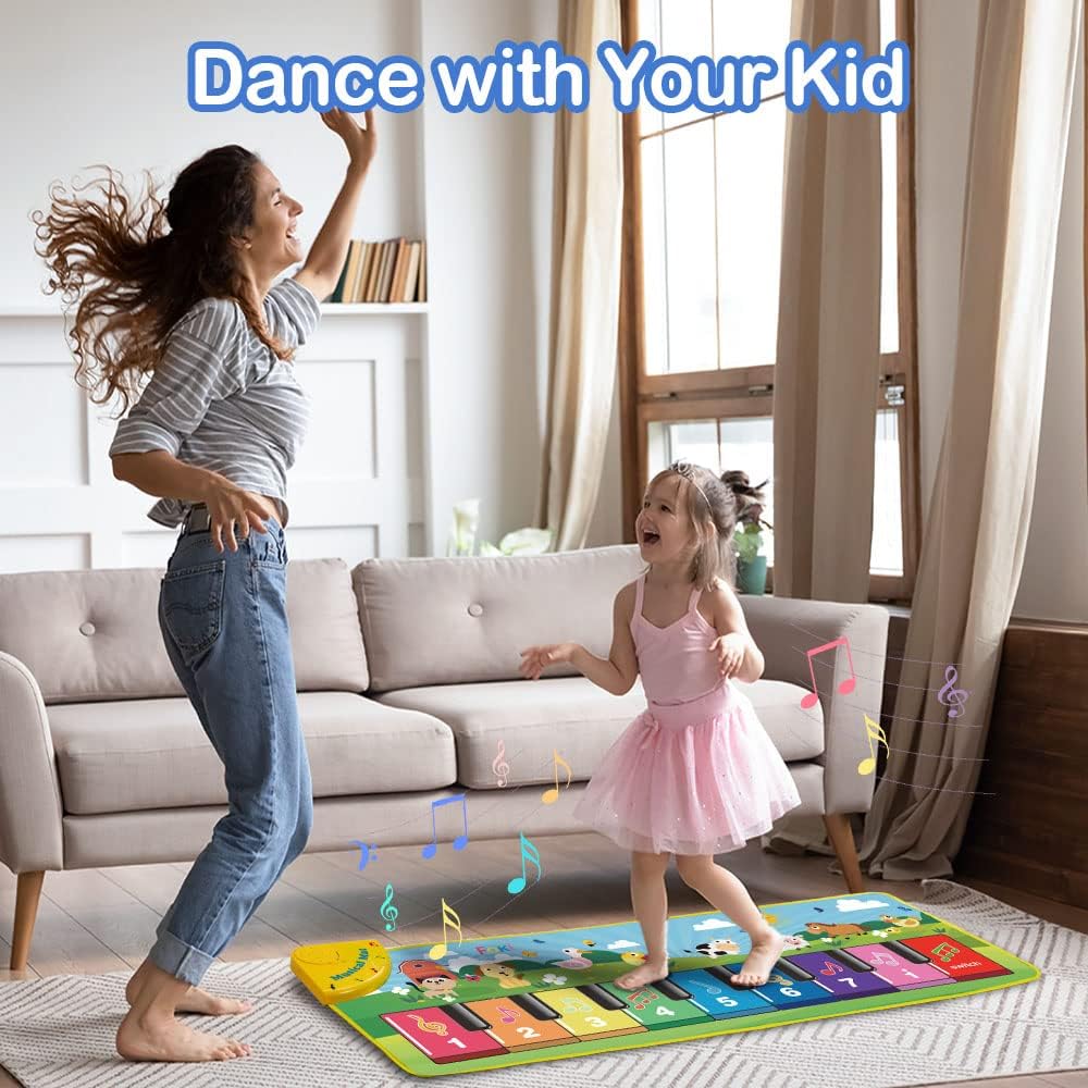 Foki Floor Piano Mat for Toddlers 1-5 Years