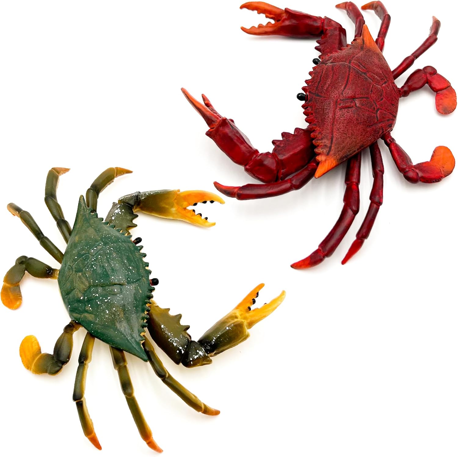 GeminiGenius Crabs Animal Figures for Kids