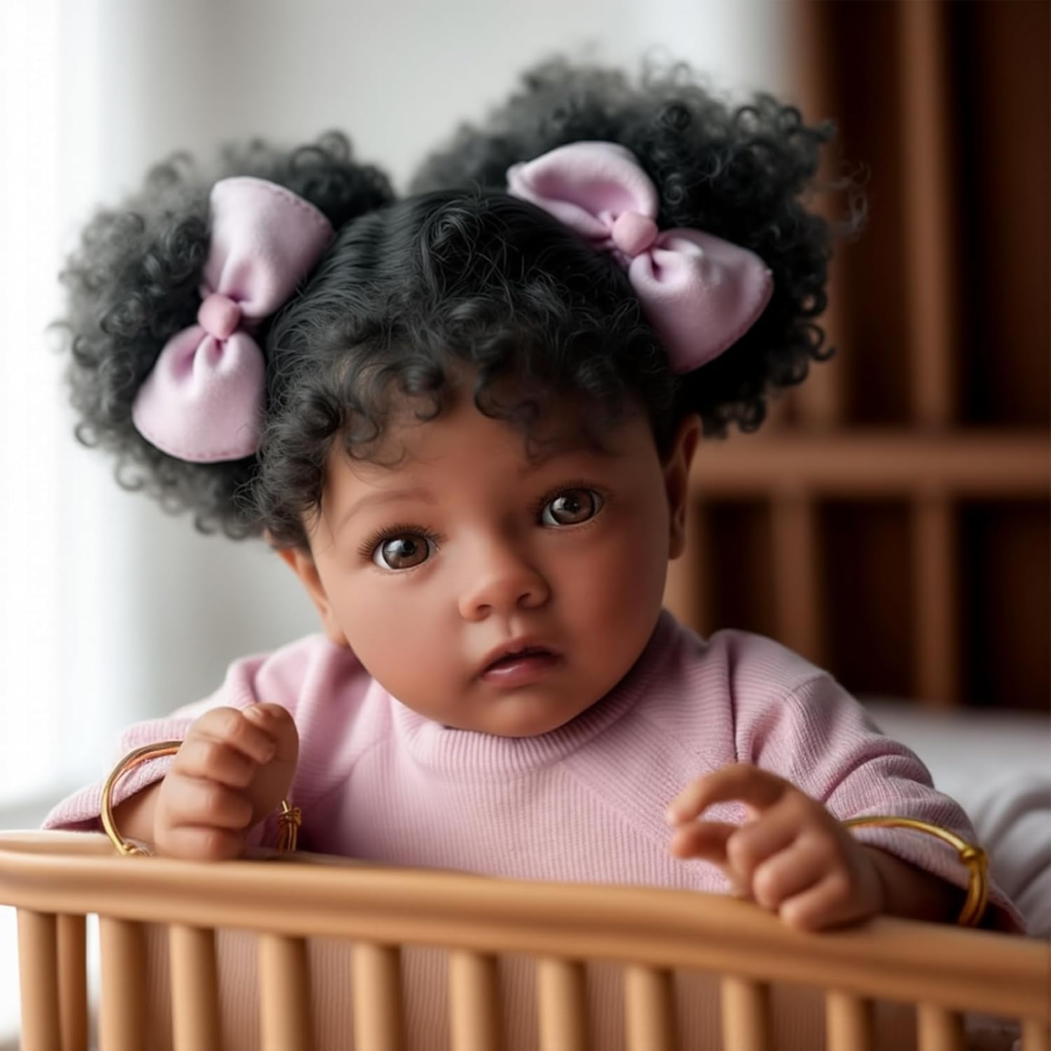 BABESIDE Lifelike 20 Inch Reborn Baby Doll Daisy