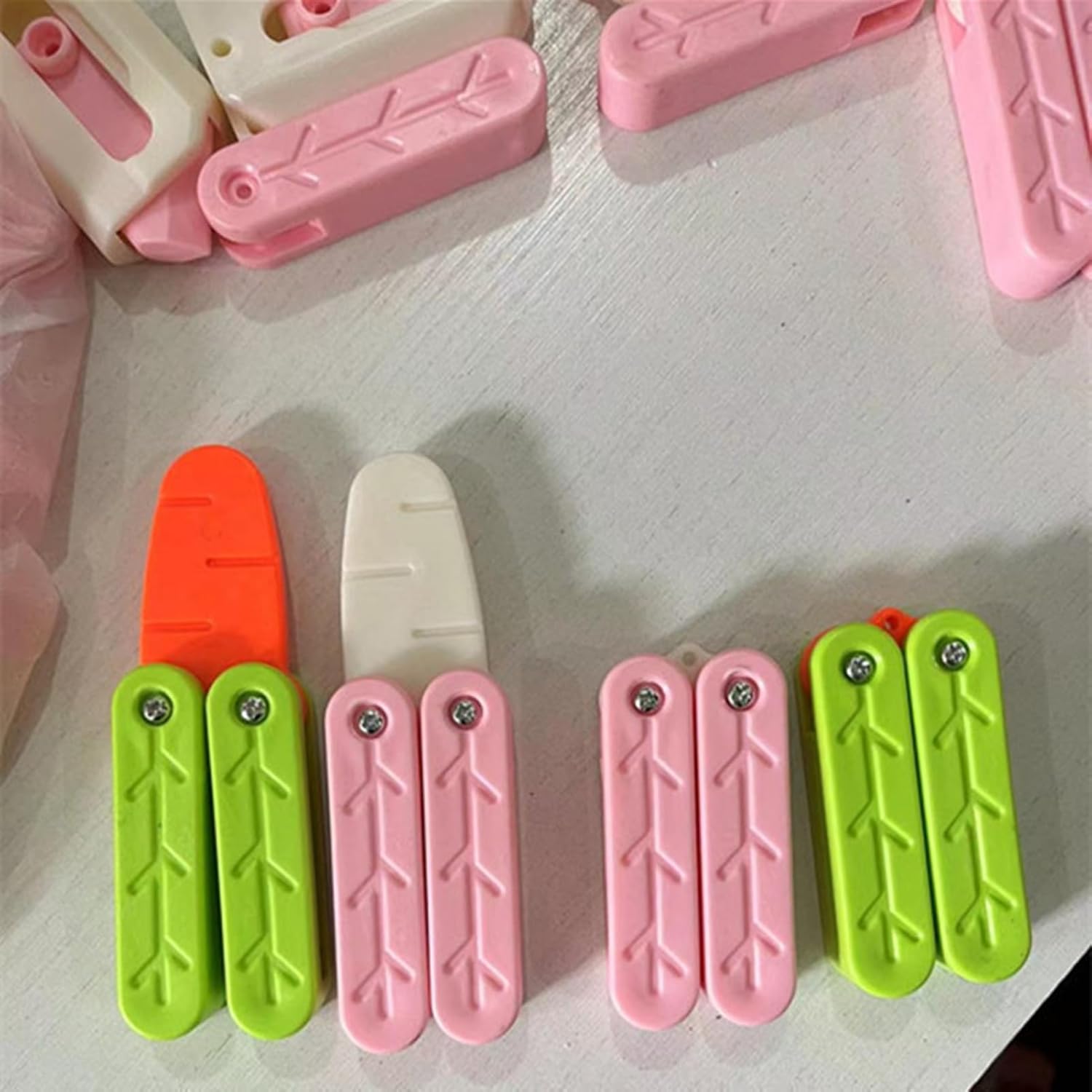 3D Printing Fidget Knife Toy - Pink