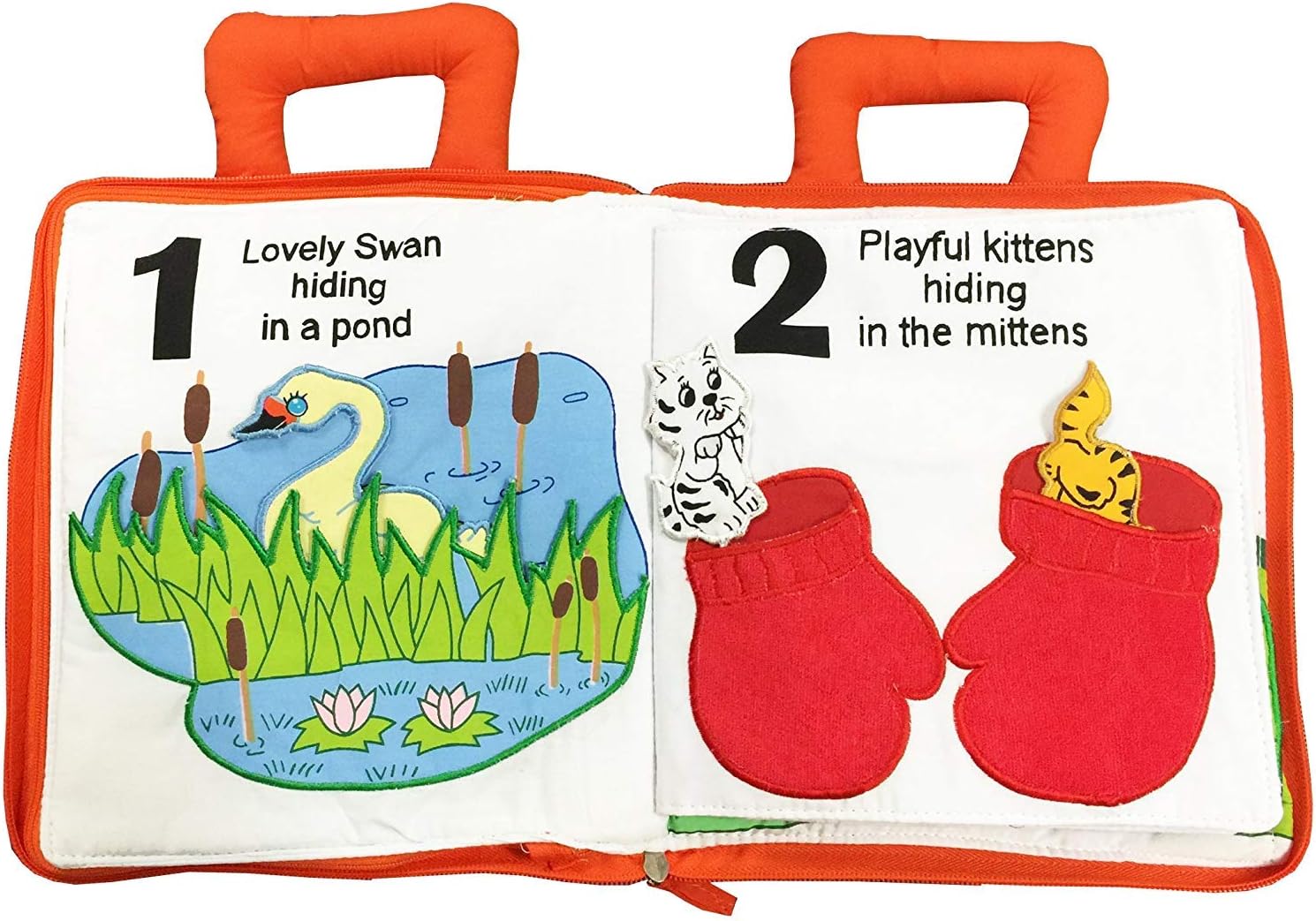 Personalized Count Seek Quiet Book for Toddlers