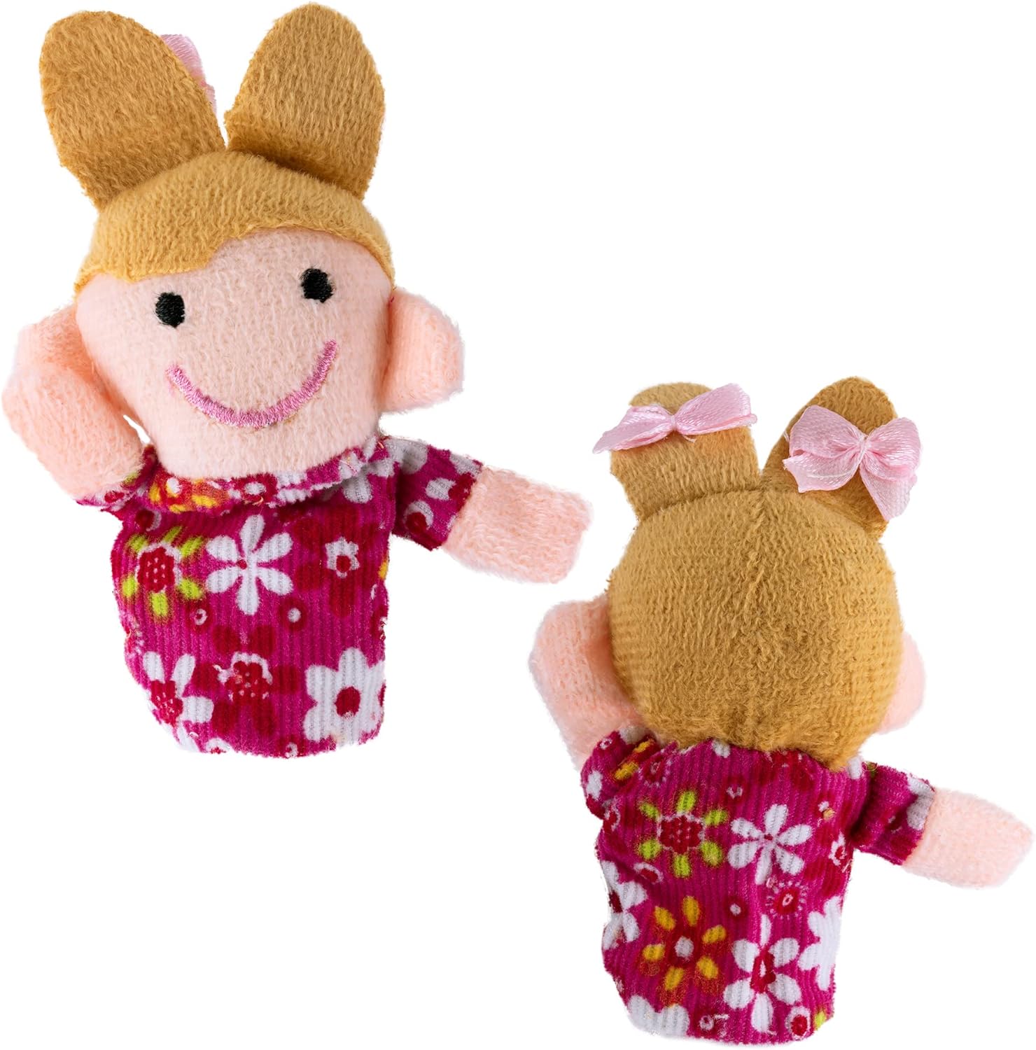Super Z Outlet Family Finger Puppets 6 Piece Set
