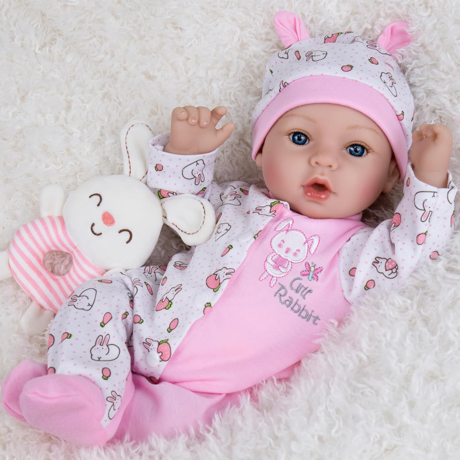 Aori 18 Inch Realistic Reborn Baby Girl Doll