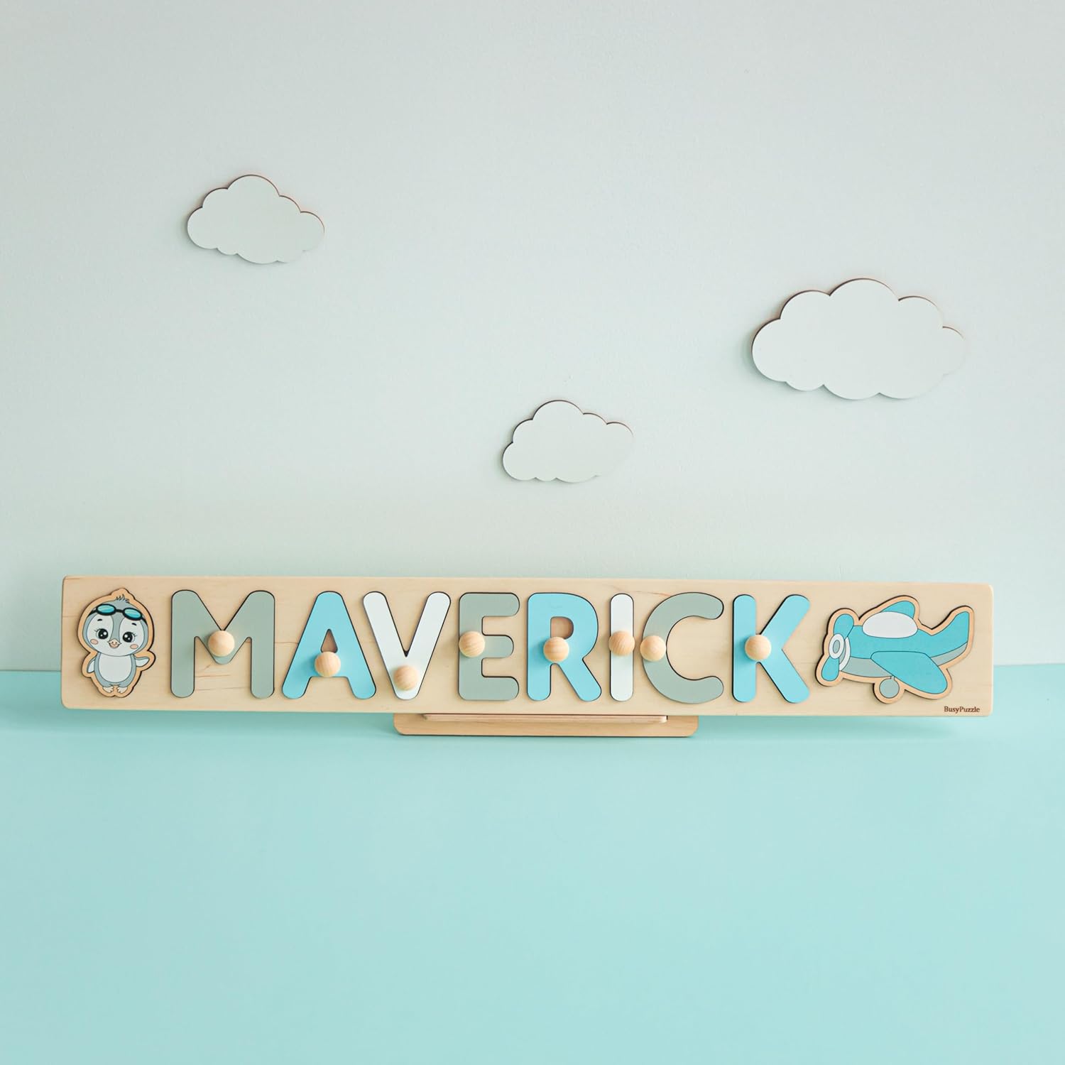 Personalized Wooden Name Puzzle for Kids