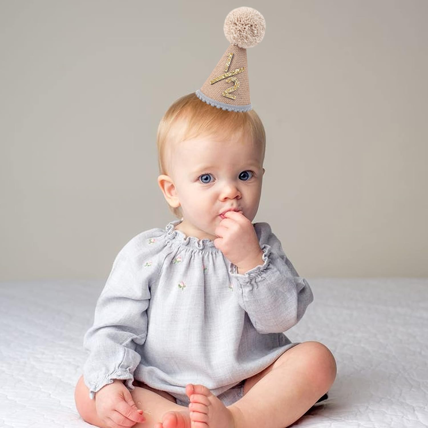 WAOUH Half Birthday Hat for 6 Month Baby