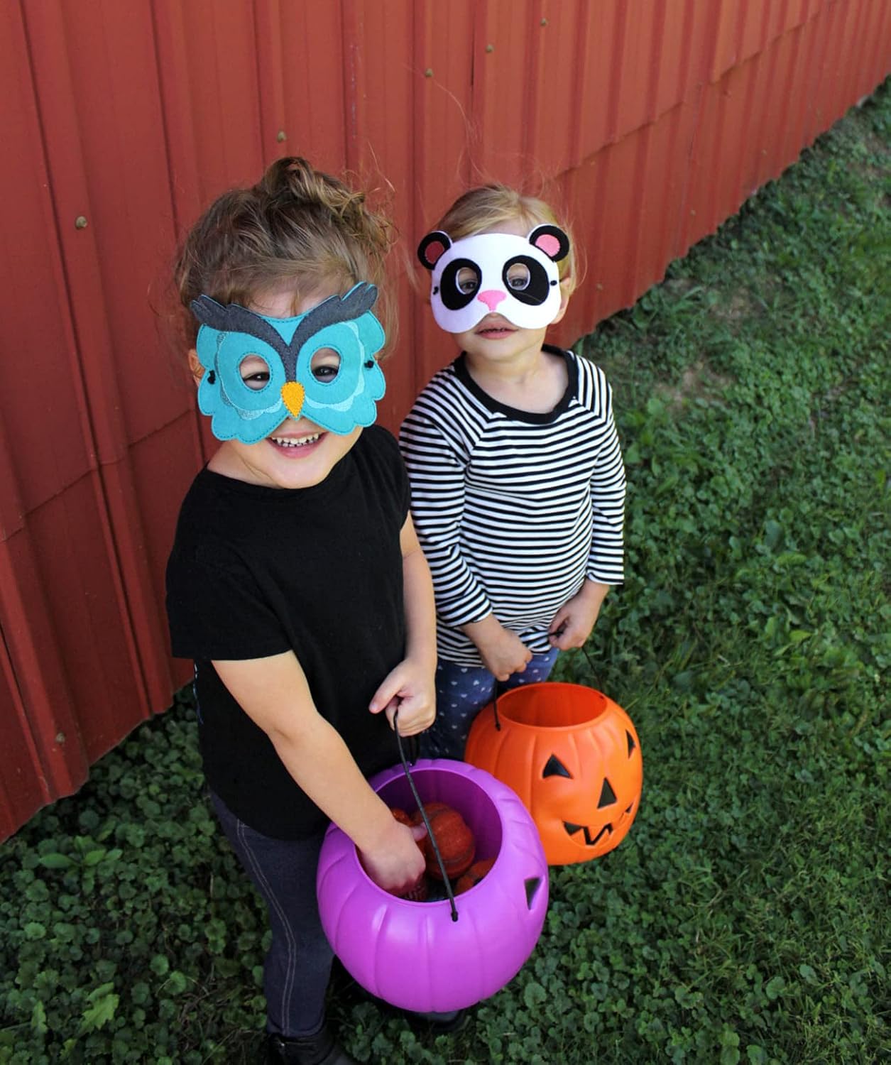 Baby WhatKnots Kids Frankenstein Felt Face Mask 1