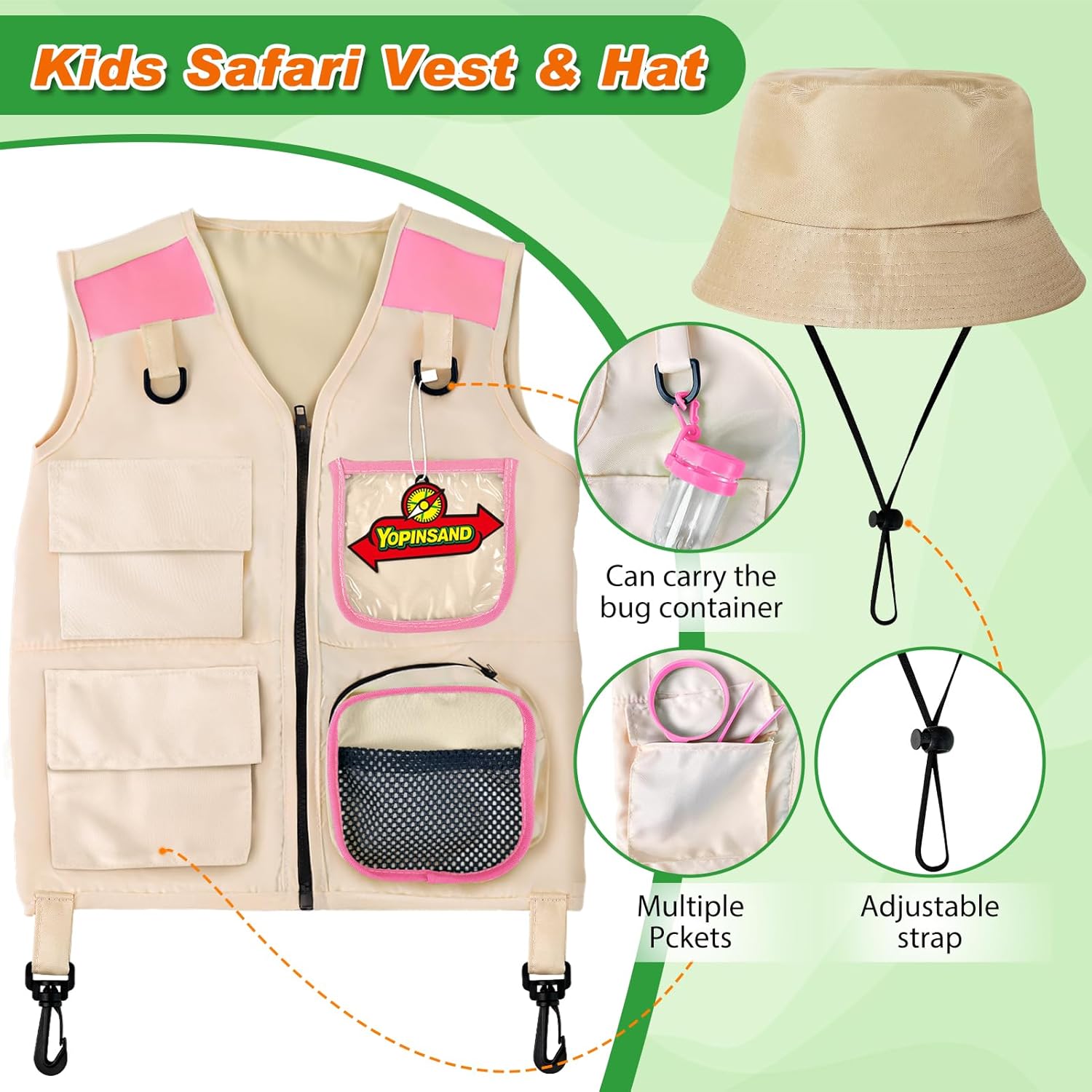 Kids Explorer Kit Bug Catcher Set for 3-12 Years