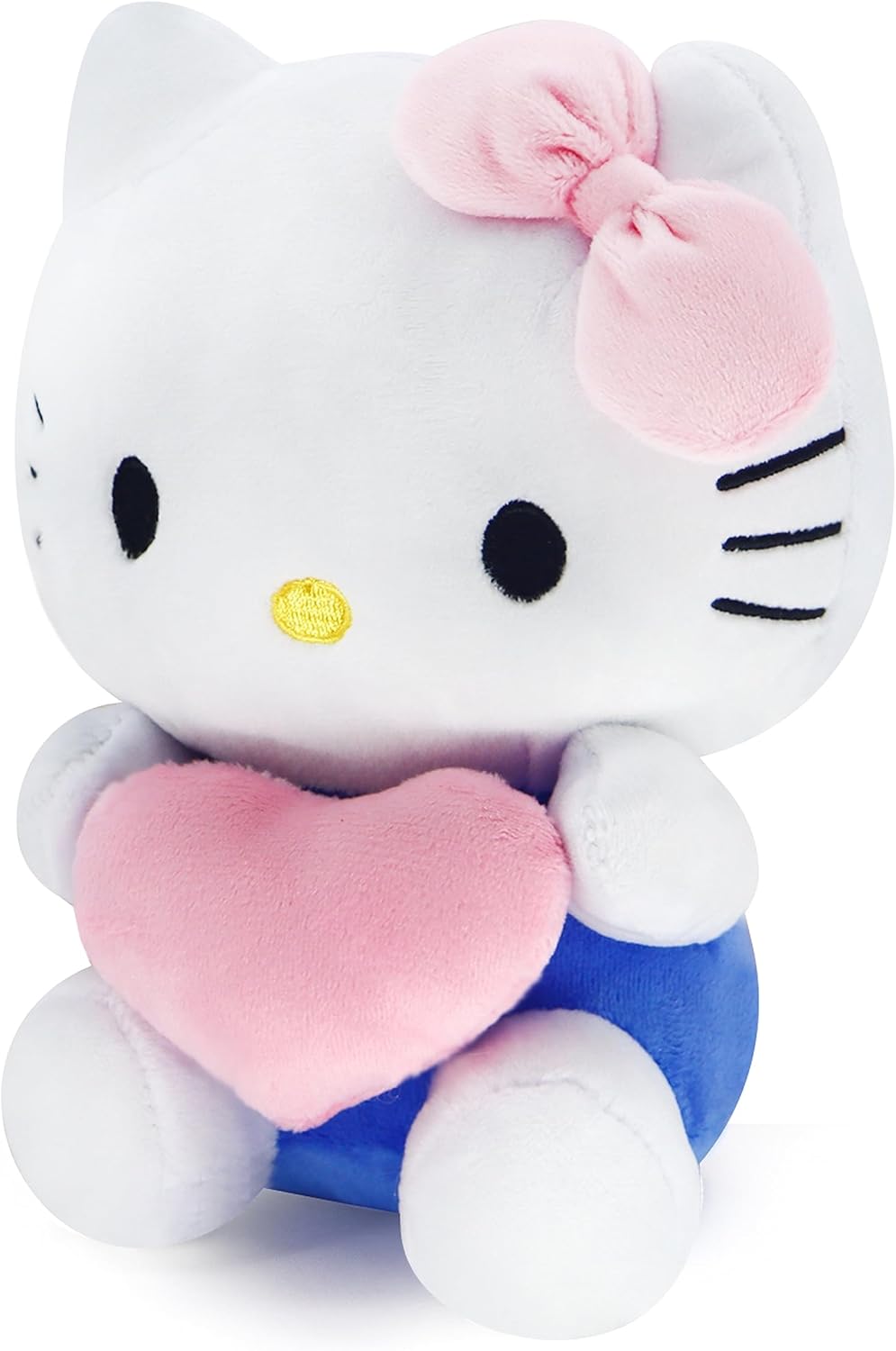 Kawaii Love Plush Toy with Heart Pillow Blue