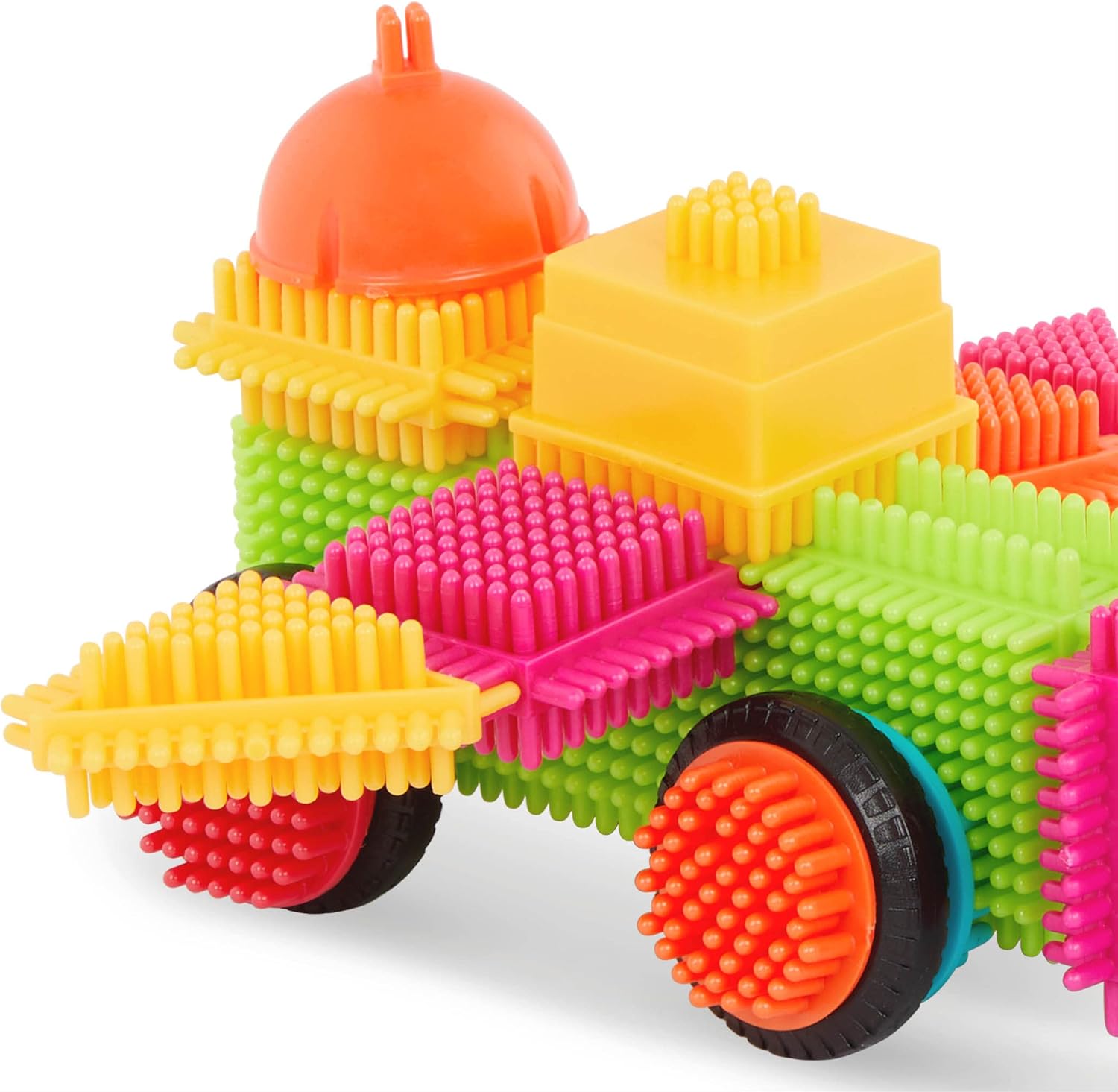 Battat Bristle Blocks - 80pc STEM Building Set for Kids 2