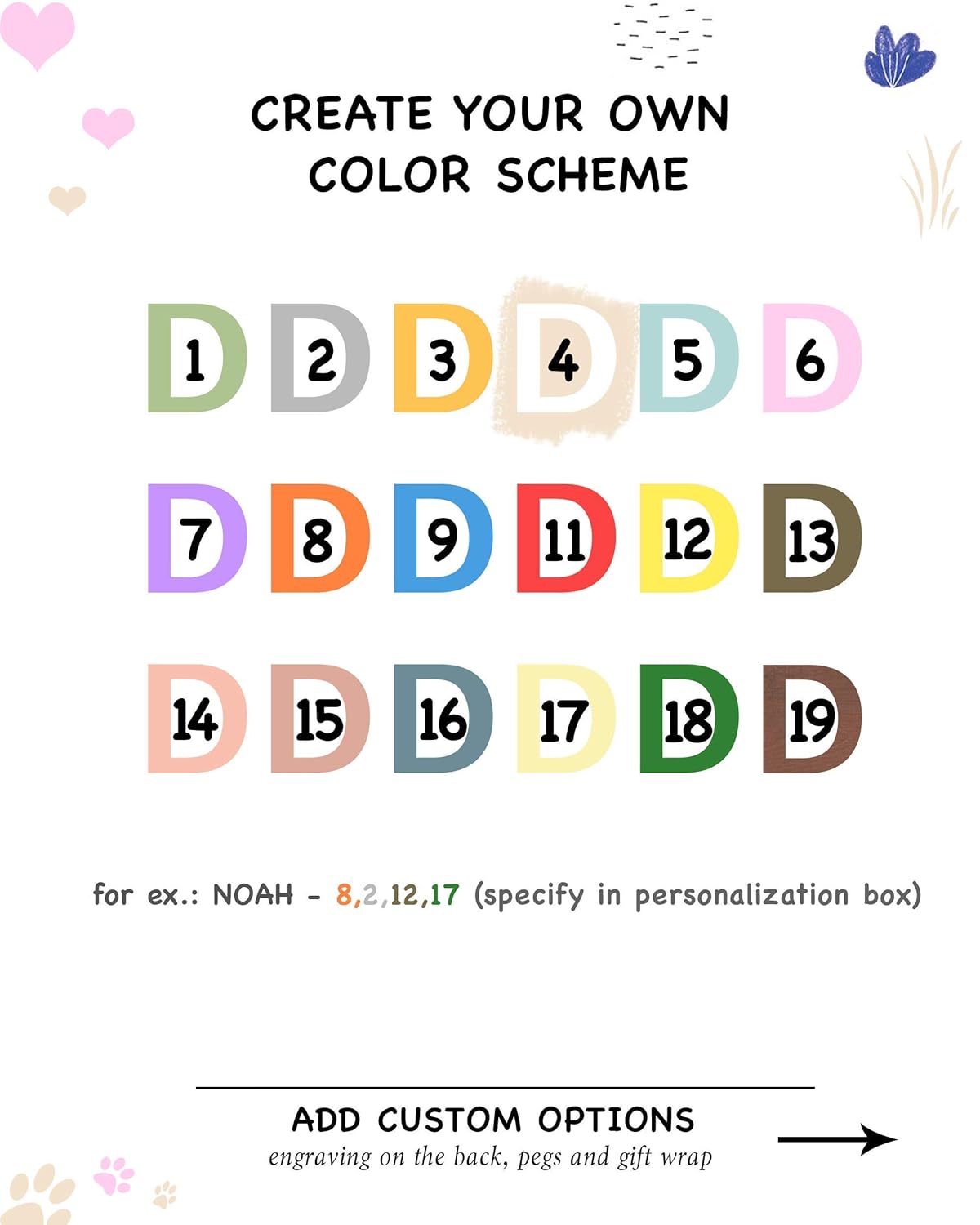 Dinosaur Design Custom Name Puzzle for Kids
