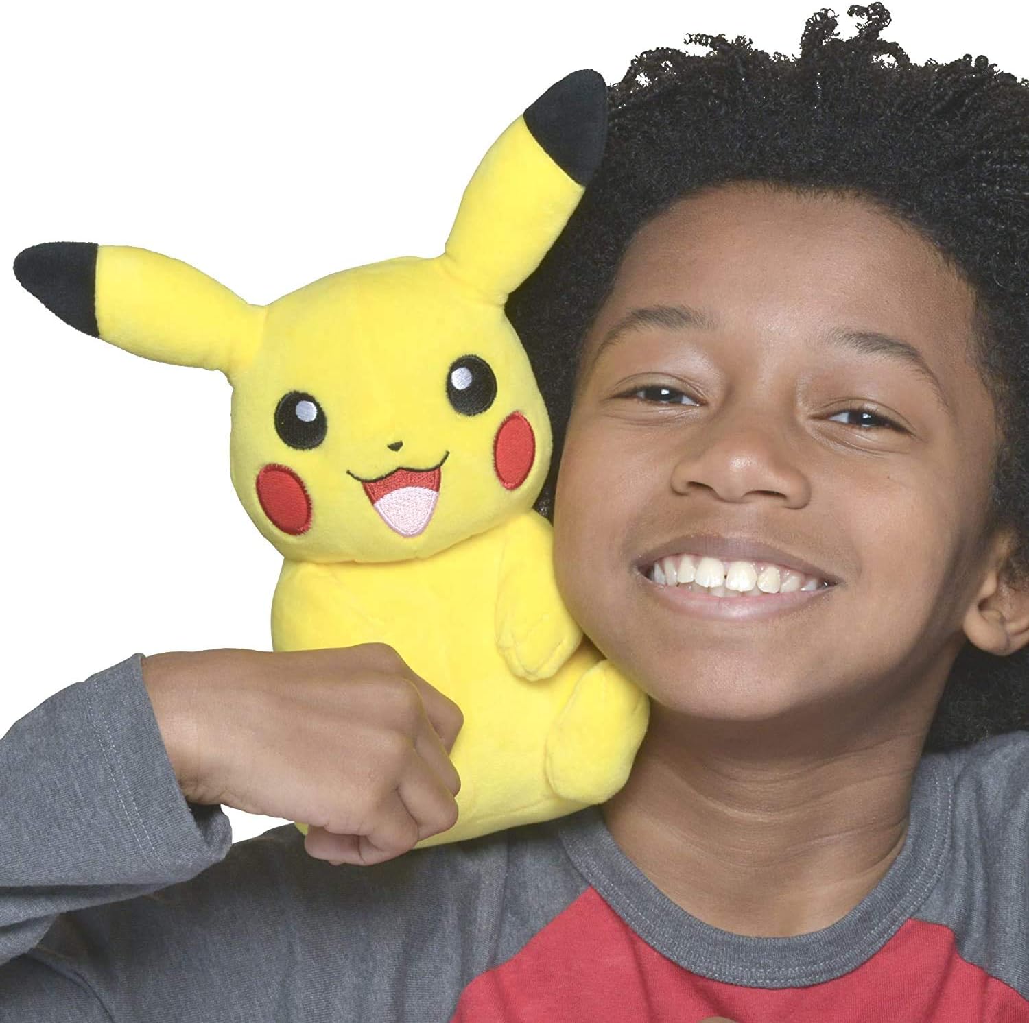 Pokemon Official 8-Inch Pikachu Plush Toy - Ultra Soft Premium Quality Yellow