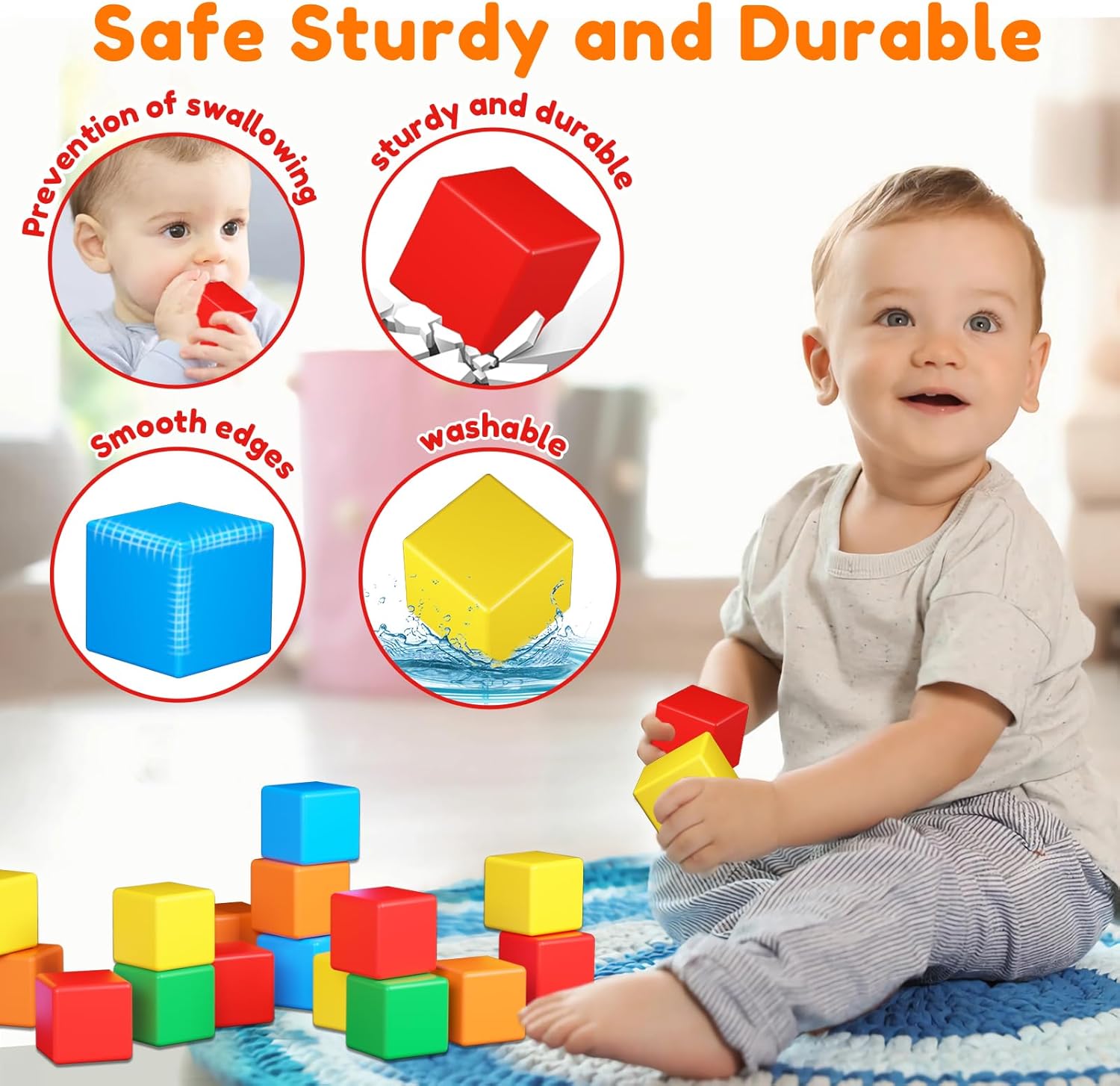 Magnetic Blocks for Kids Ages 3-8 STEM Learning Toy 1