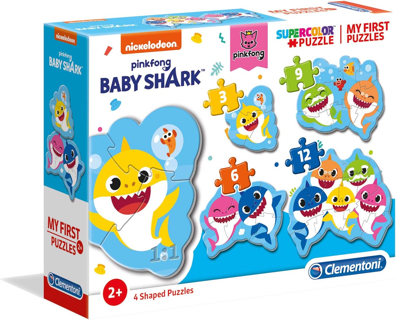 Clementoni Baby Shark Jigsaw Puzzle for Kids