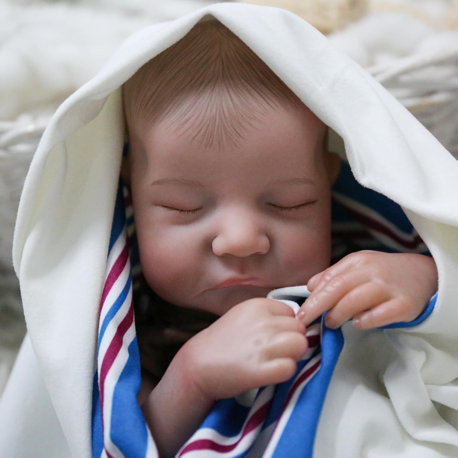 WOOROY Realistic Reborn Baby Doll Boy 18 Inch