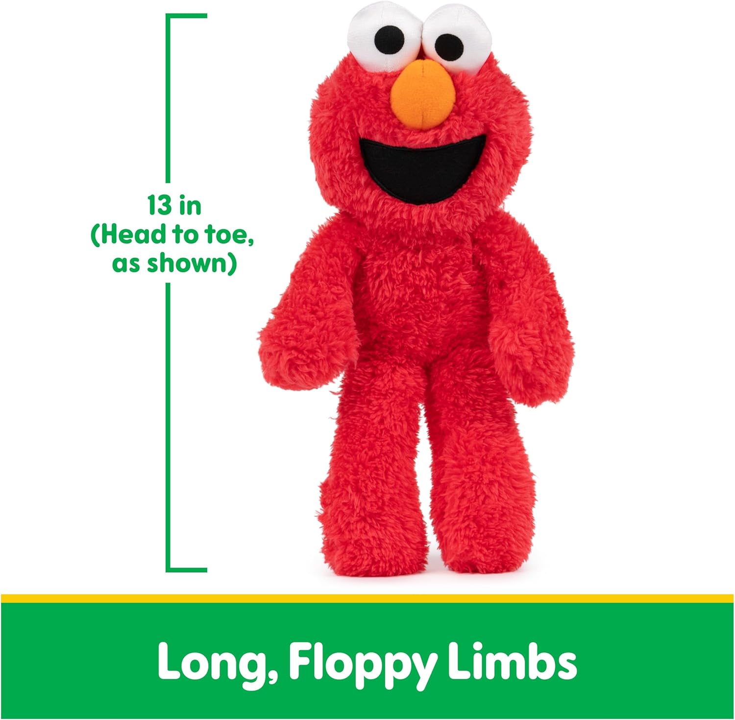 GUND Sesame Street Elmo Take Along Buddy Plush 13 Inch