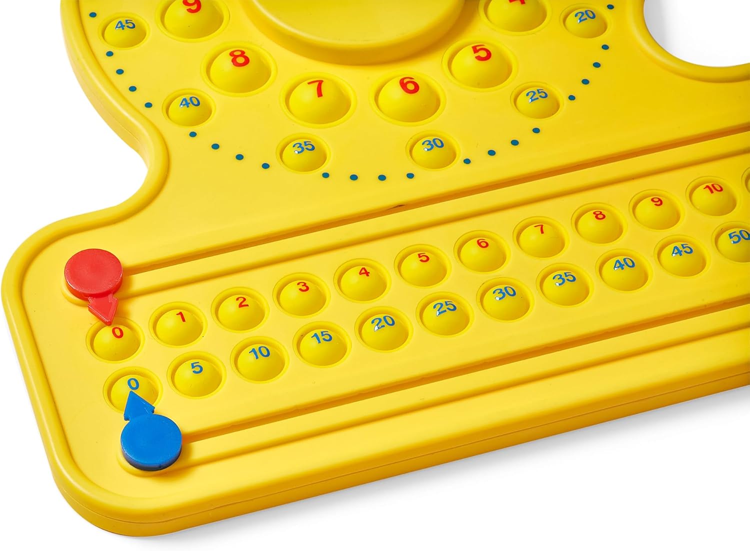 Hand2Mind NumberLine Clock Sensory Bubble Popper