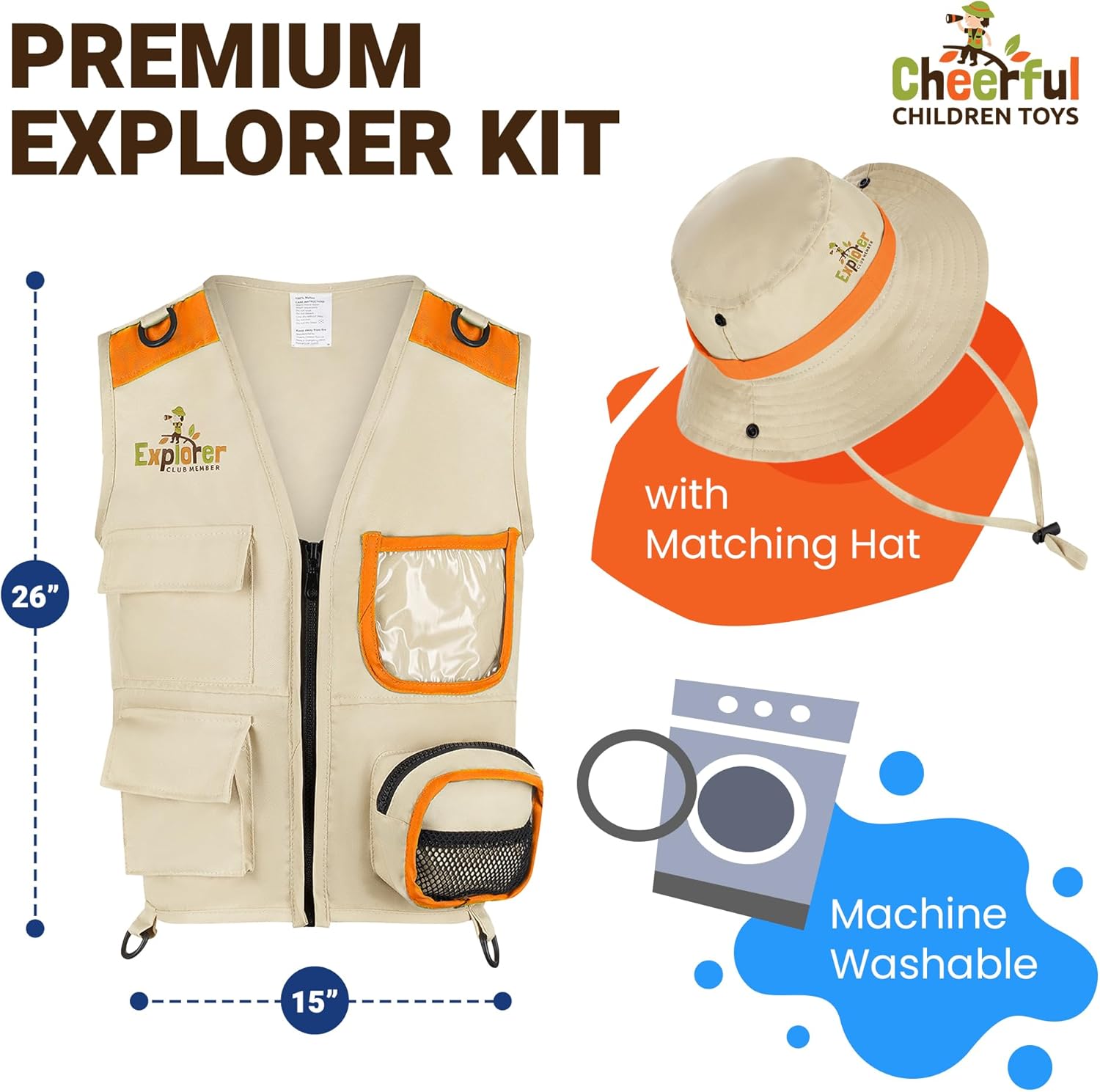 Premium Kids Explorer Kit for 3-7 Year Olds