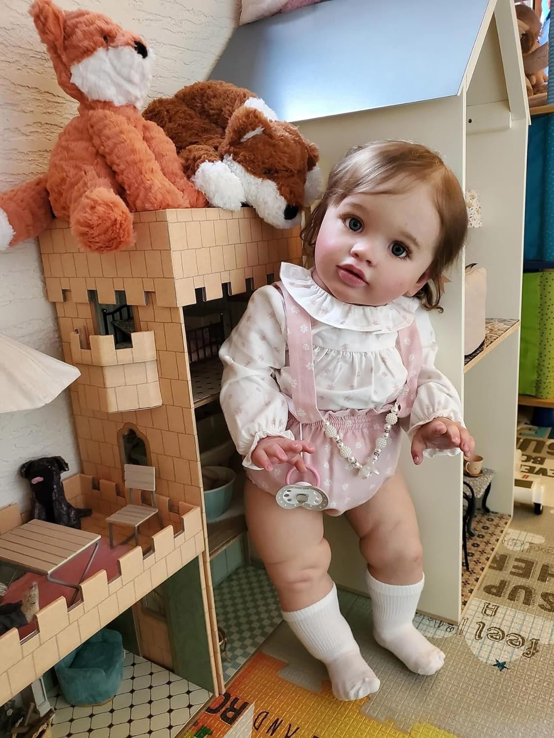 KAWAYII 26 Inch Reborn Baby Doll for Kids Age 3