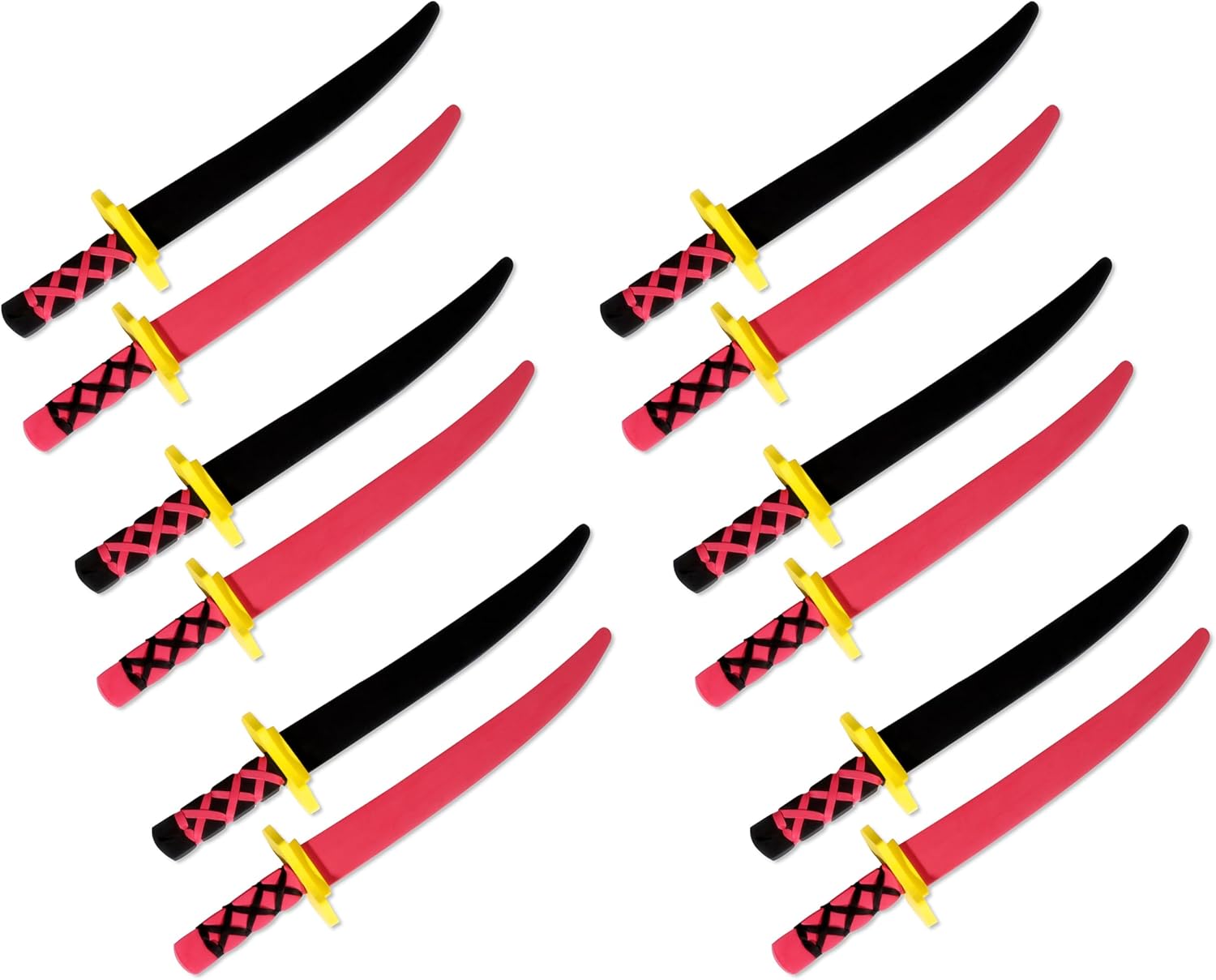 Foam Ninja Swords Set of 12 - Safe Fun 1