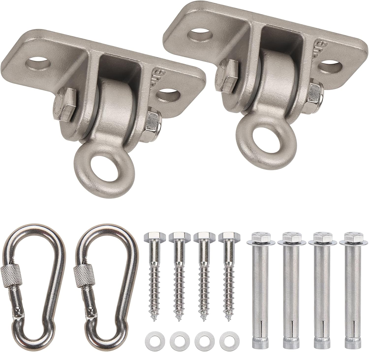 Butizone Heavy Duty Swing Hangers 304 Stainless Steel Set of 2 1