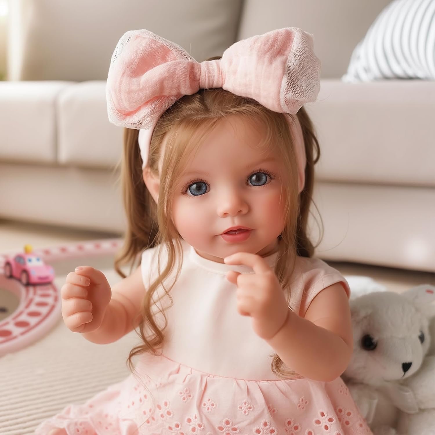 BABESIDE Lifelike Reborn Baby Doll 20 Inch Baby Girl