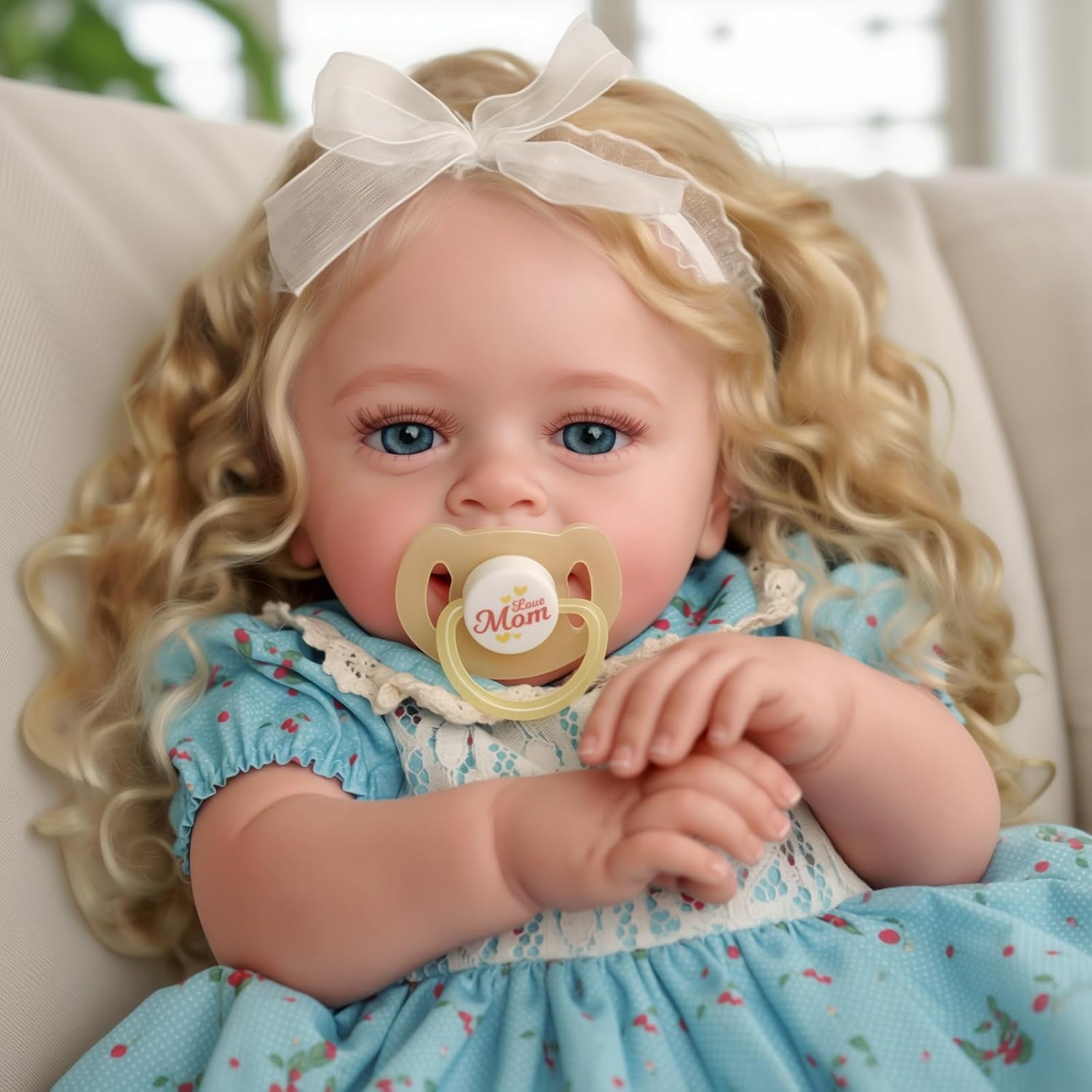 JIZHI 18 Inch Realistic Reborn Baby Doll Girl